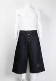 CHRISTOPHER NEMETH WIDE STITCH DESIGN SHORTS