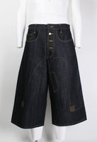 CHRISTOPHER NEMETH WIDE STITCH DESIGN SHORTS