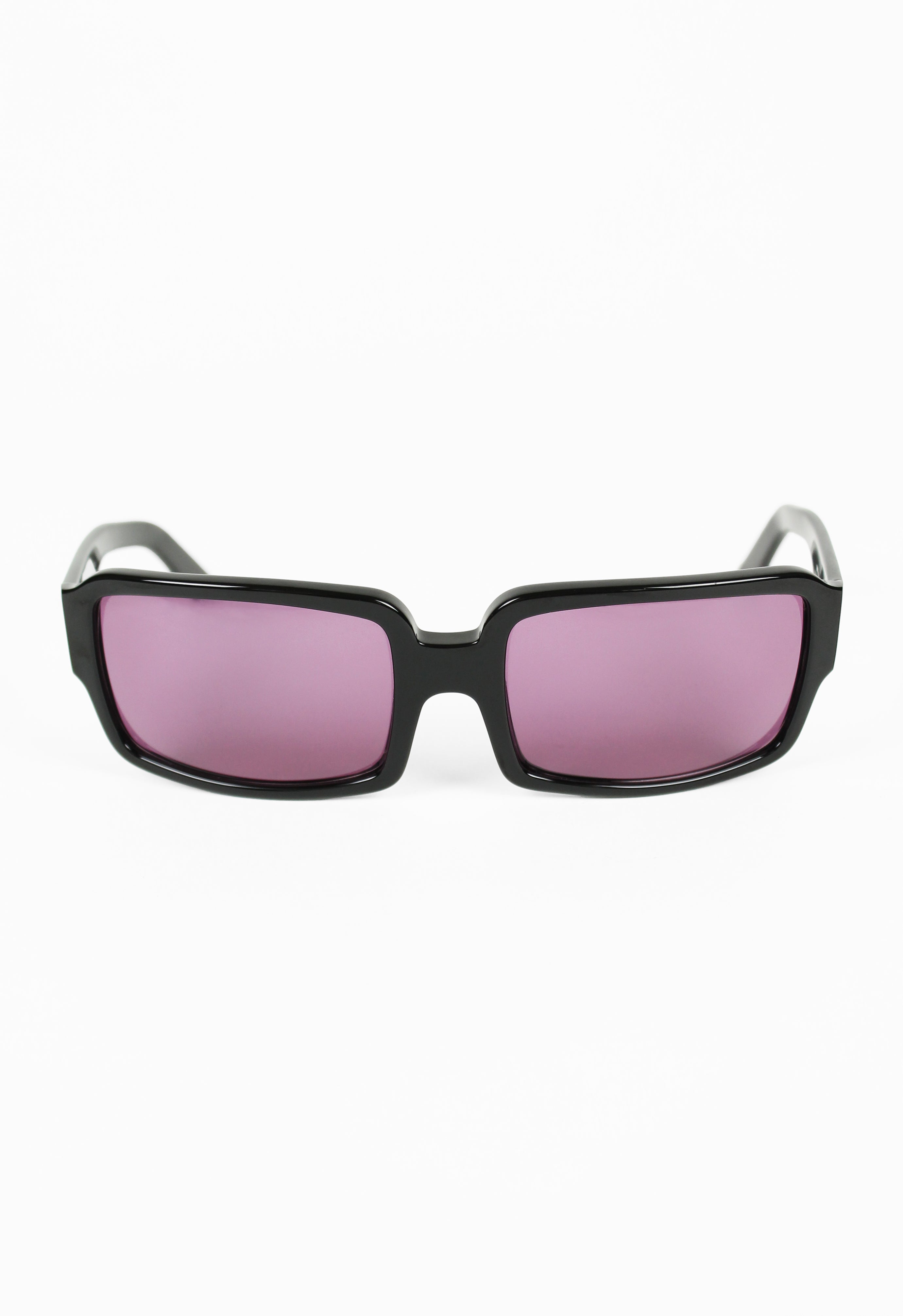 PRADA FW 2000 SQUARE OVERSIZED PURPLE LENS SUNGLASSES
