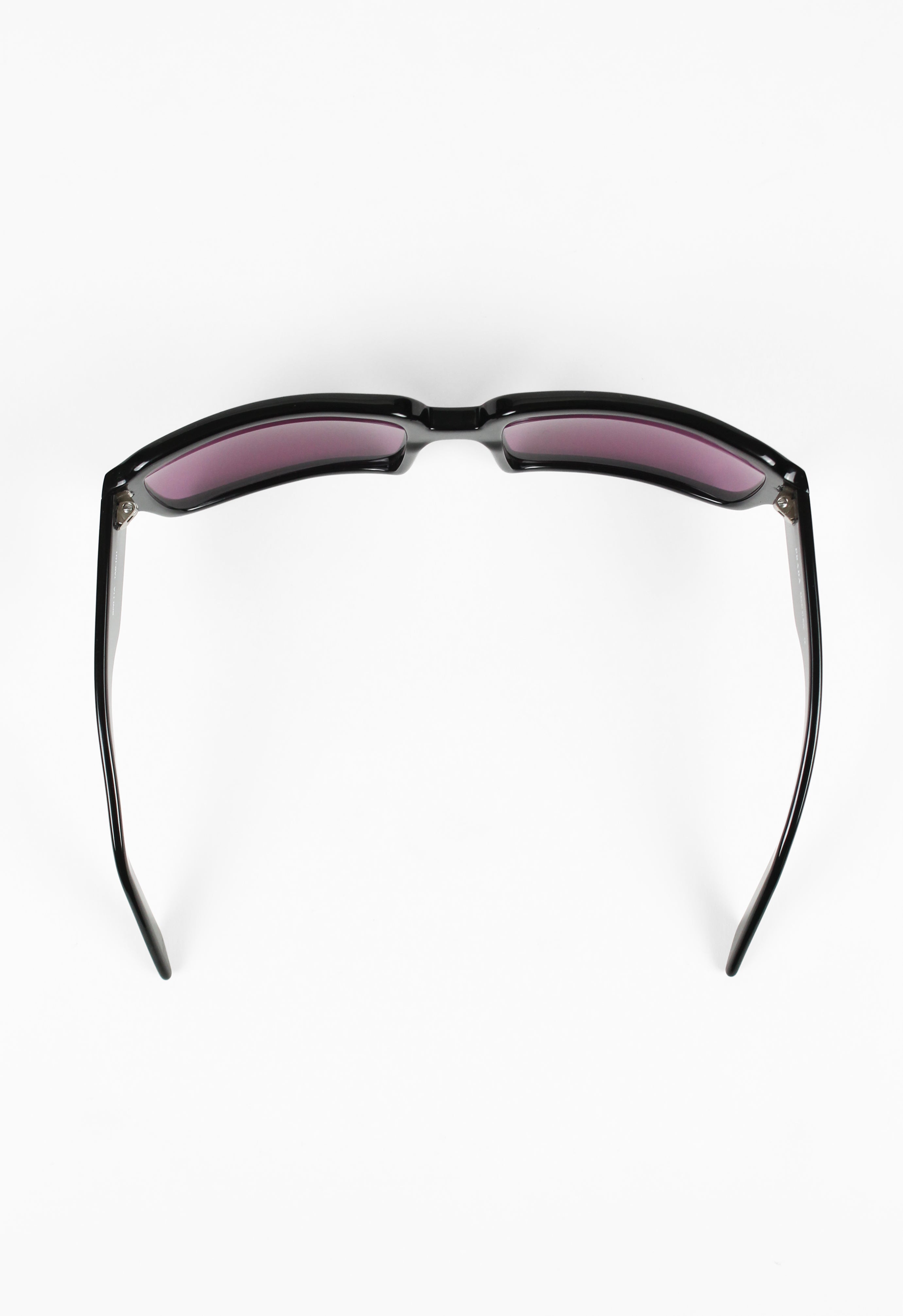 PRADA FW 2000 SQUARE OVERSIZED PURPLE LENS SUNGLASSES