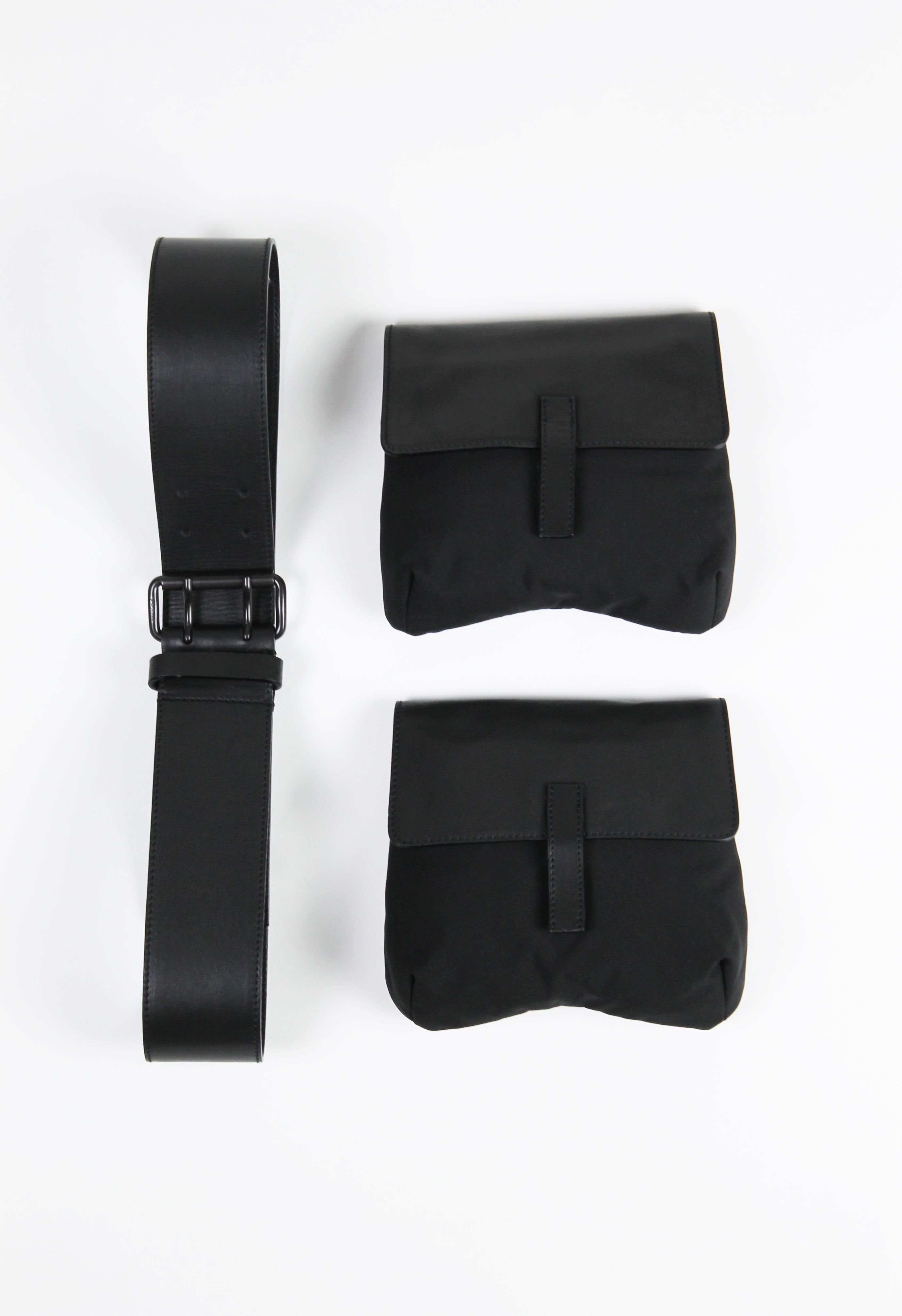 PRADA SPORT FW 2001 DOUBLE POUCH BELT BAG