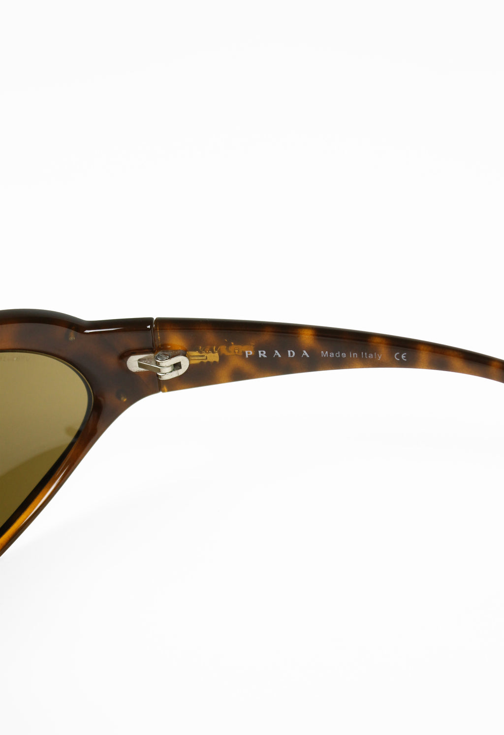 PRADA 2000'S TORTOISESHELL CAT EYE SUNGLASSES