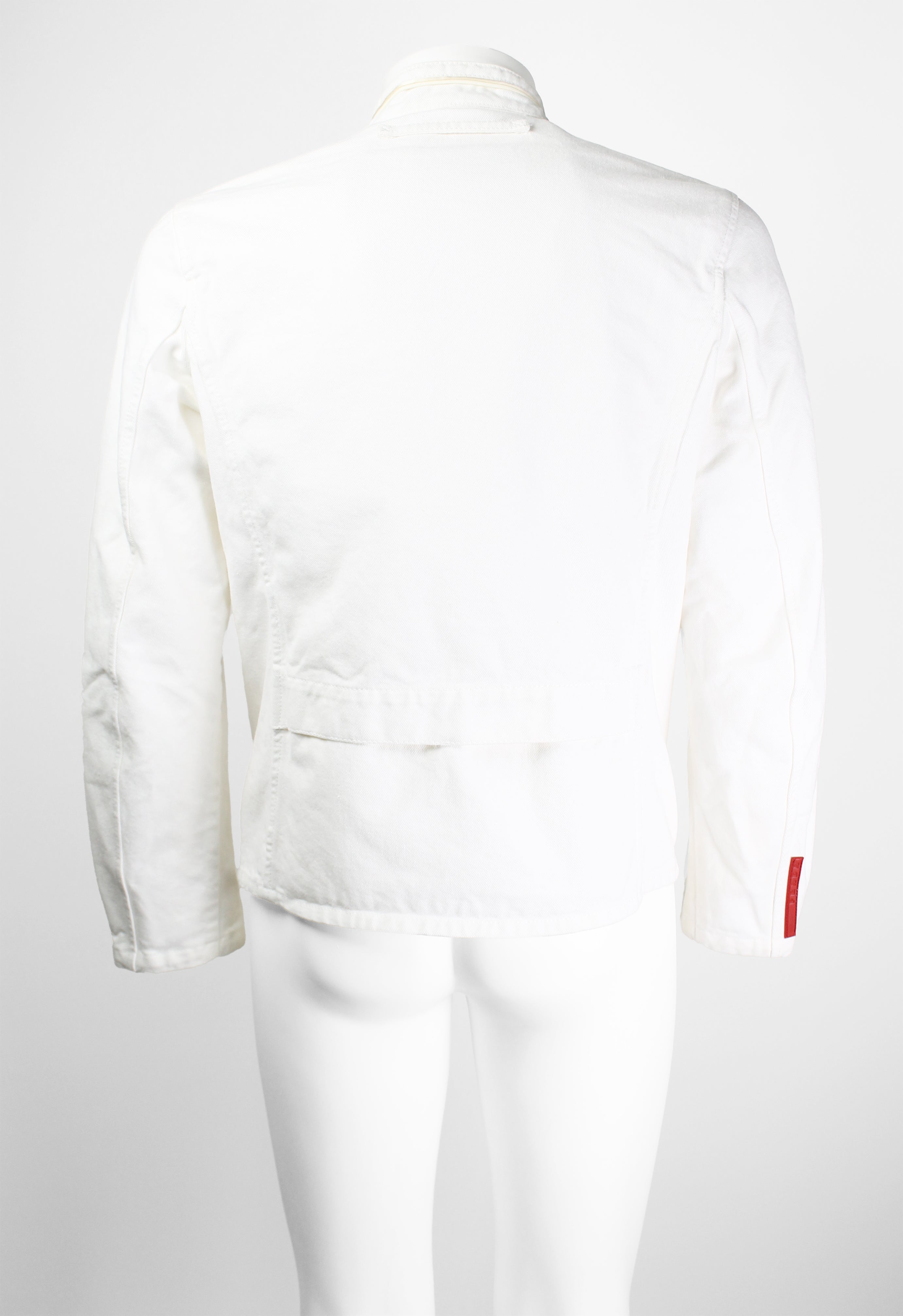 PRADA SS 2000 COTTON BIKER JACKET