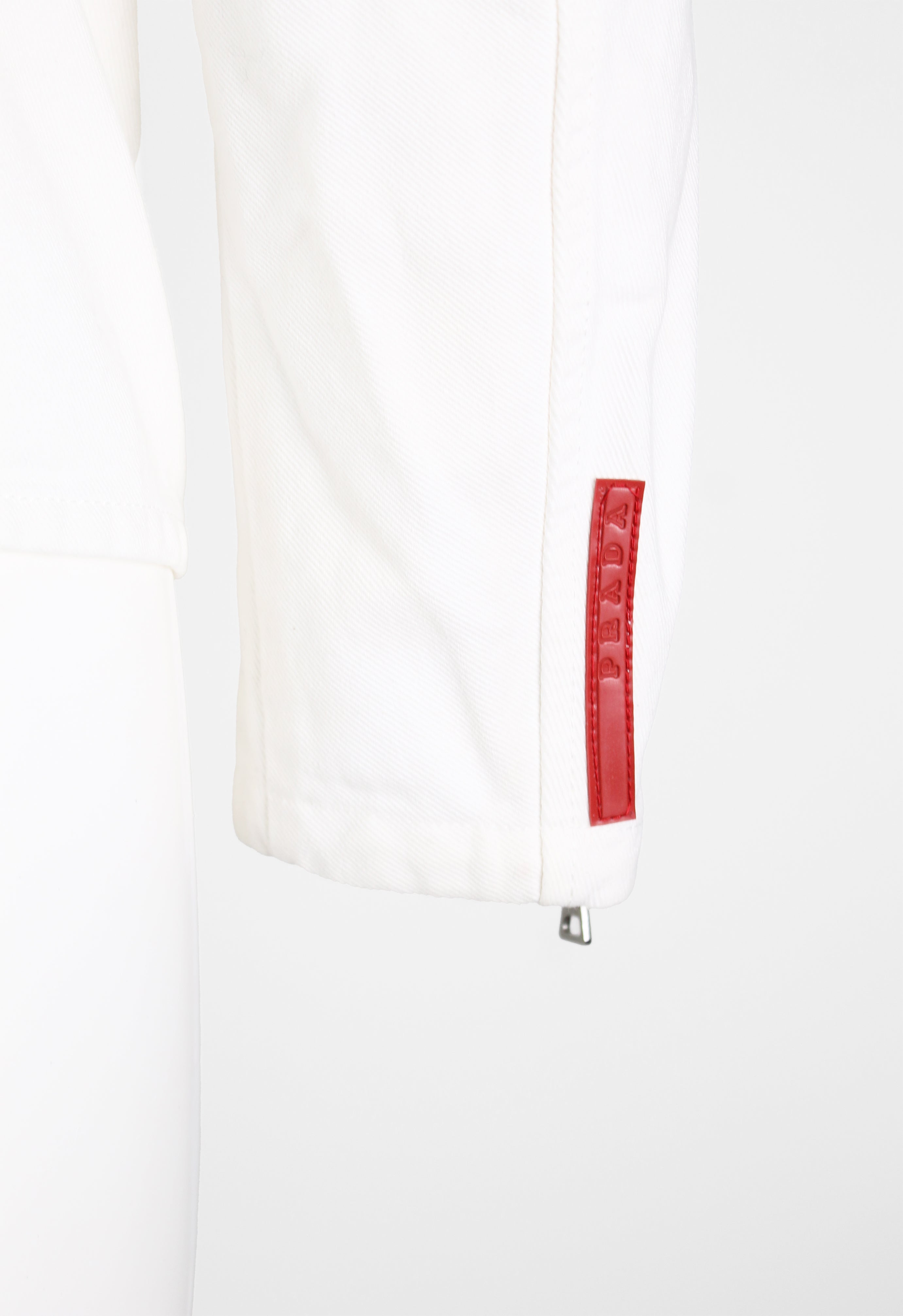 PRADA SS 2000 COTTON BIKER JACKET