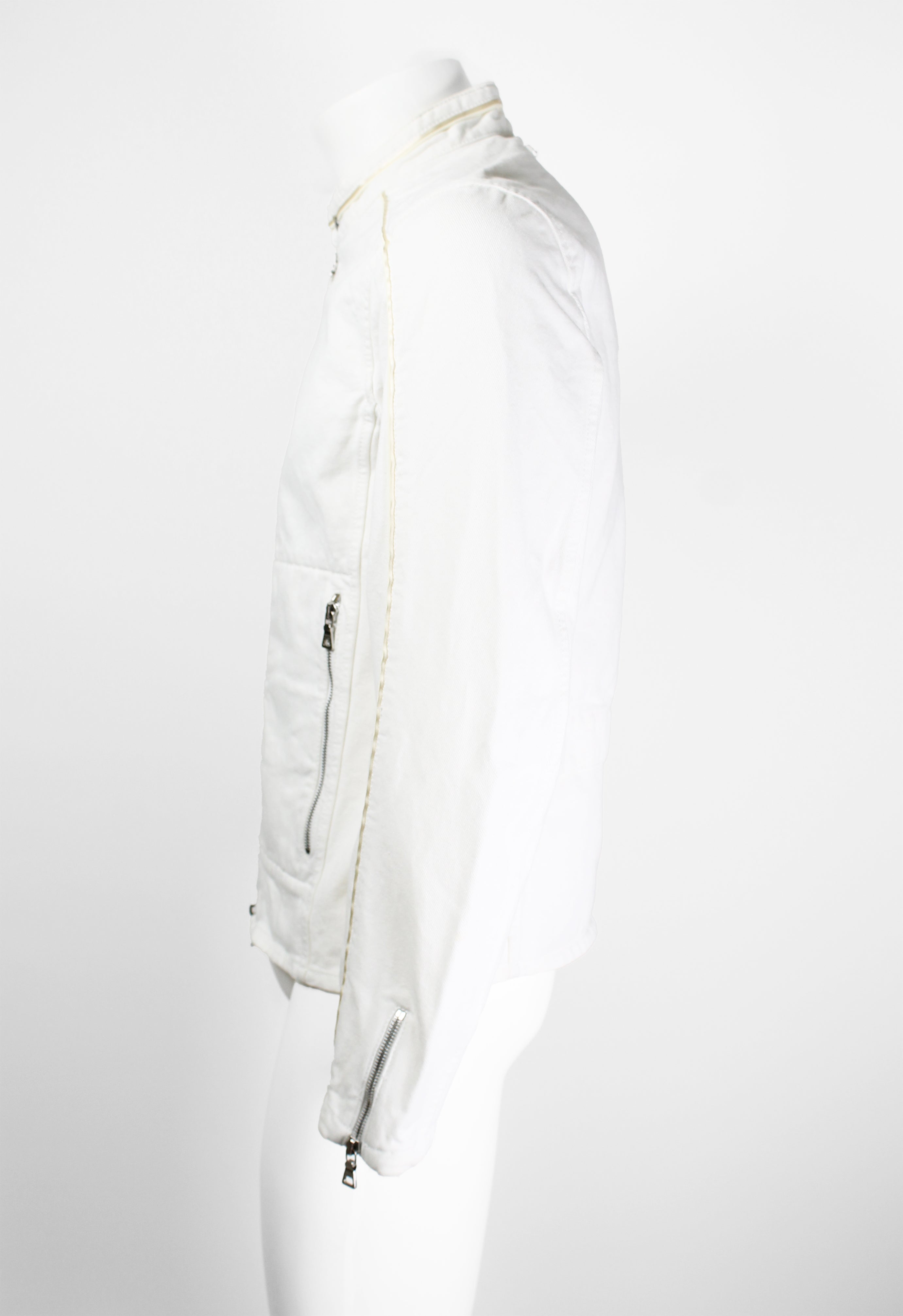 PRADA SS 2000 COTTON BIKER JACKET