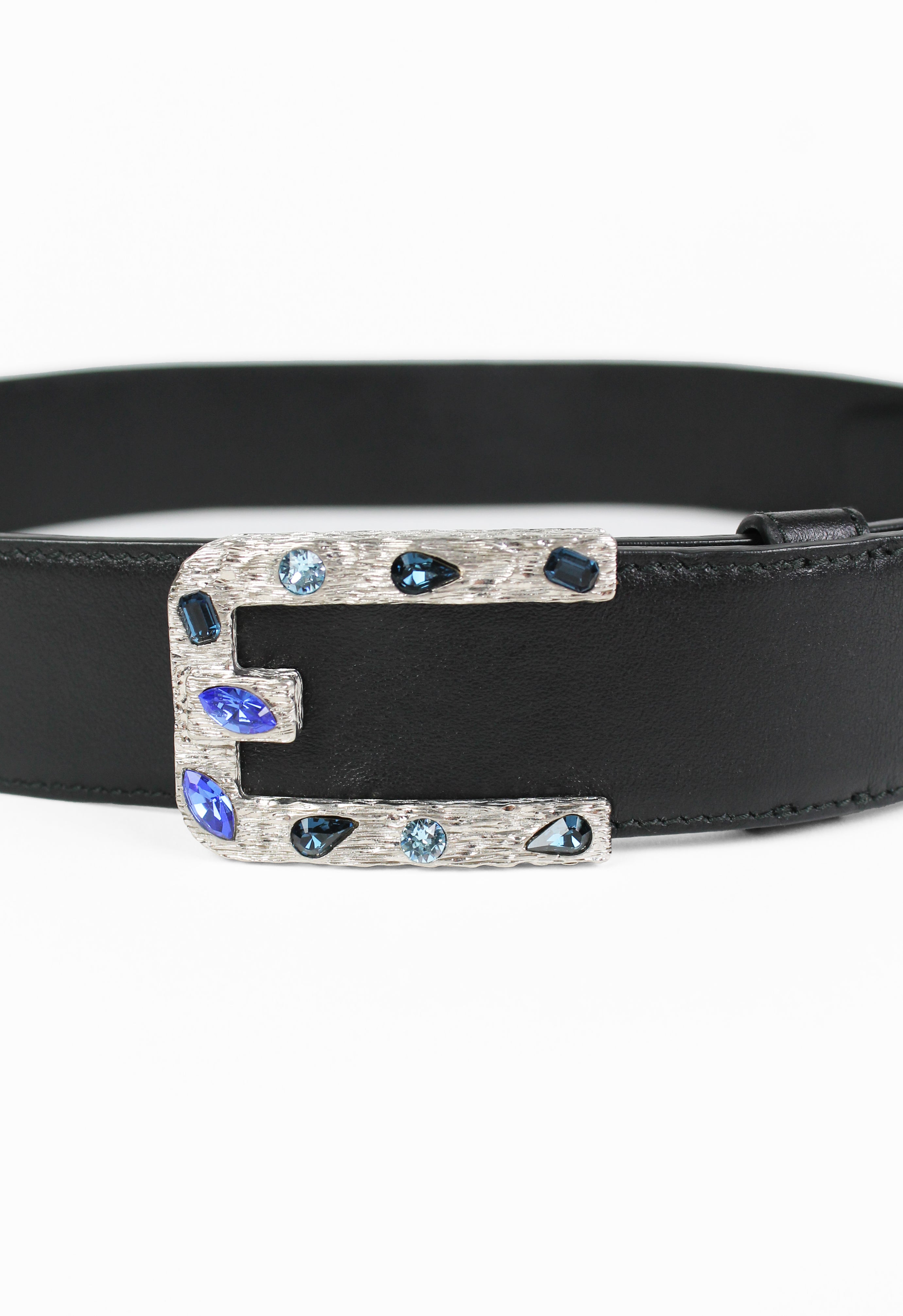 PRADA EMBELLISHED GEMSTONE BELT