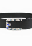 PRADA EMBELLISHED GEMSTONE BELT