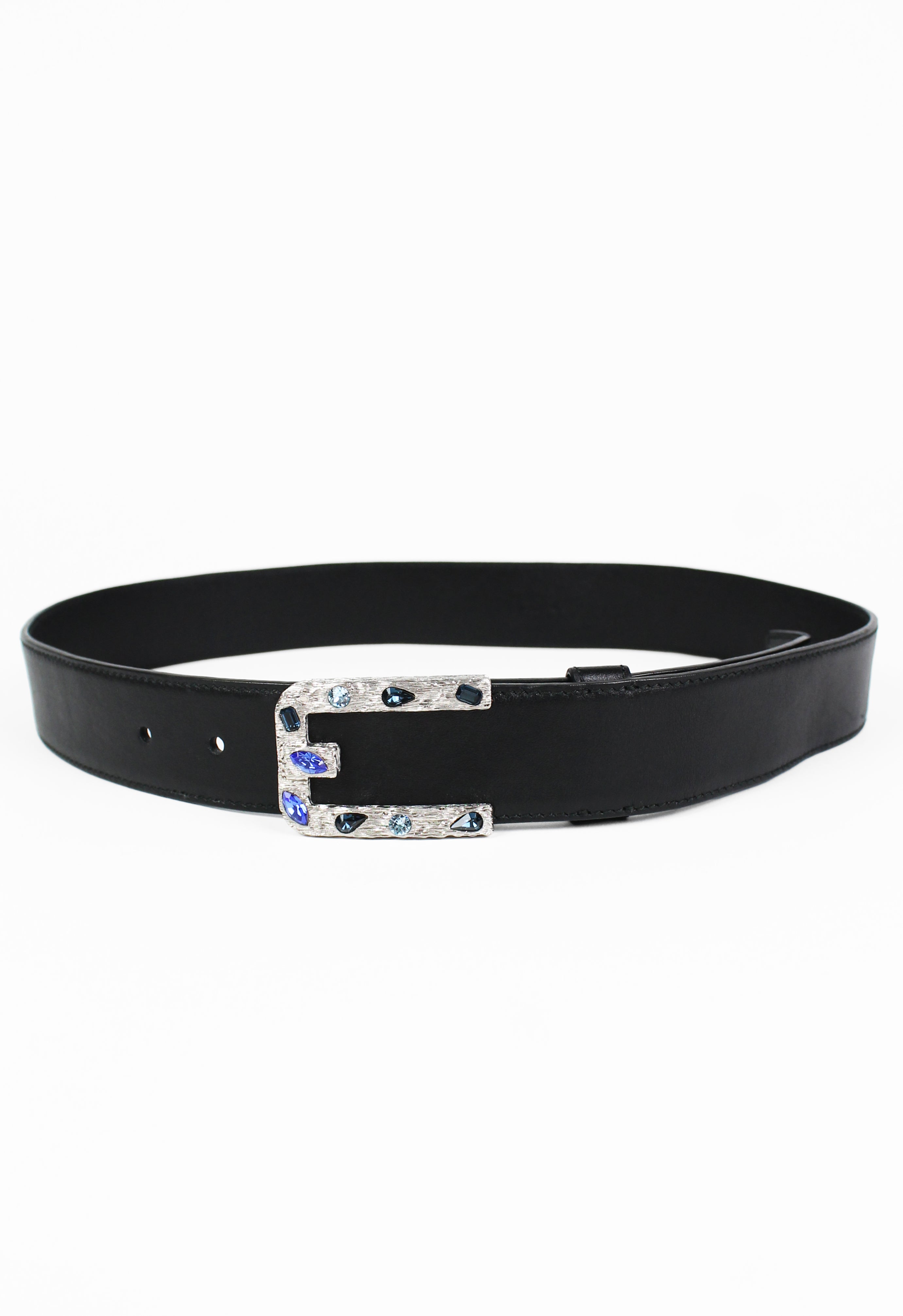 PRADA EMBELLISHED GEMSTONE BELT
