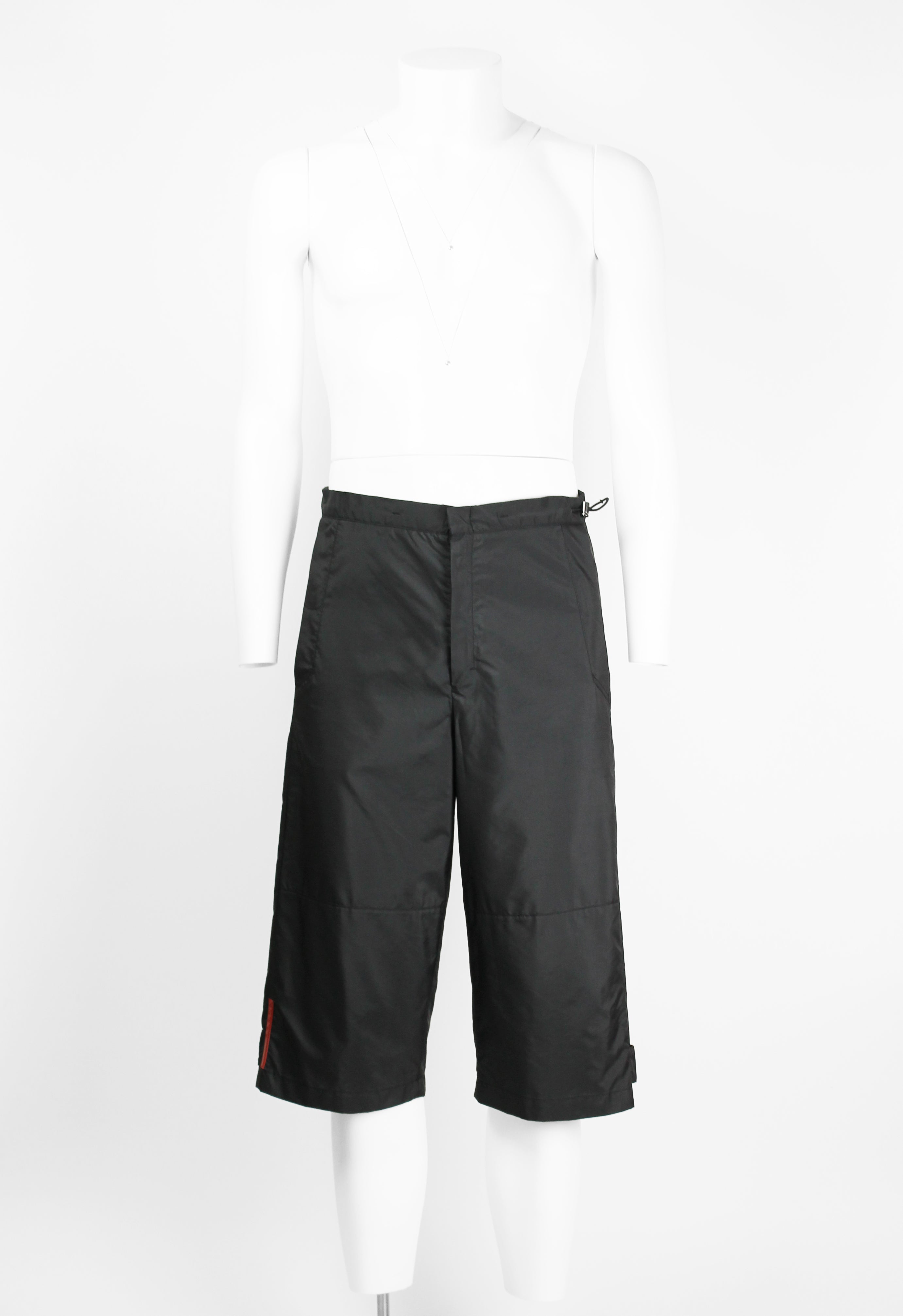 PRADA FW 1999 NYLON VELCRO SHORTS