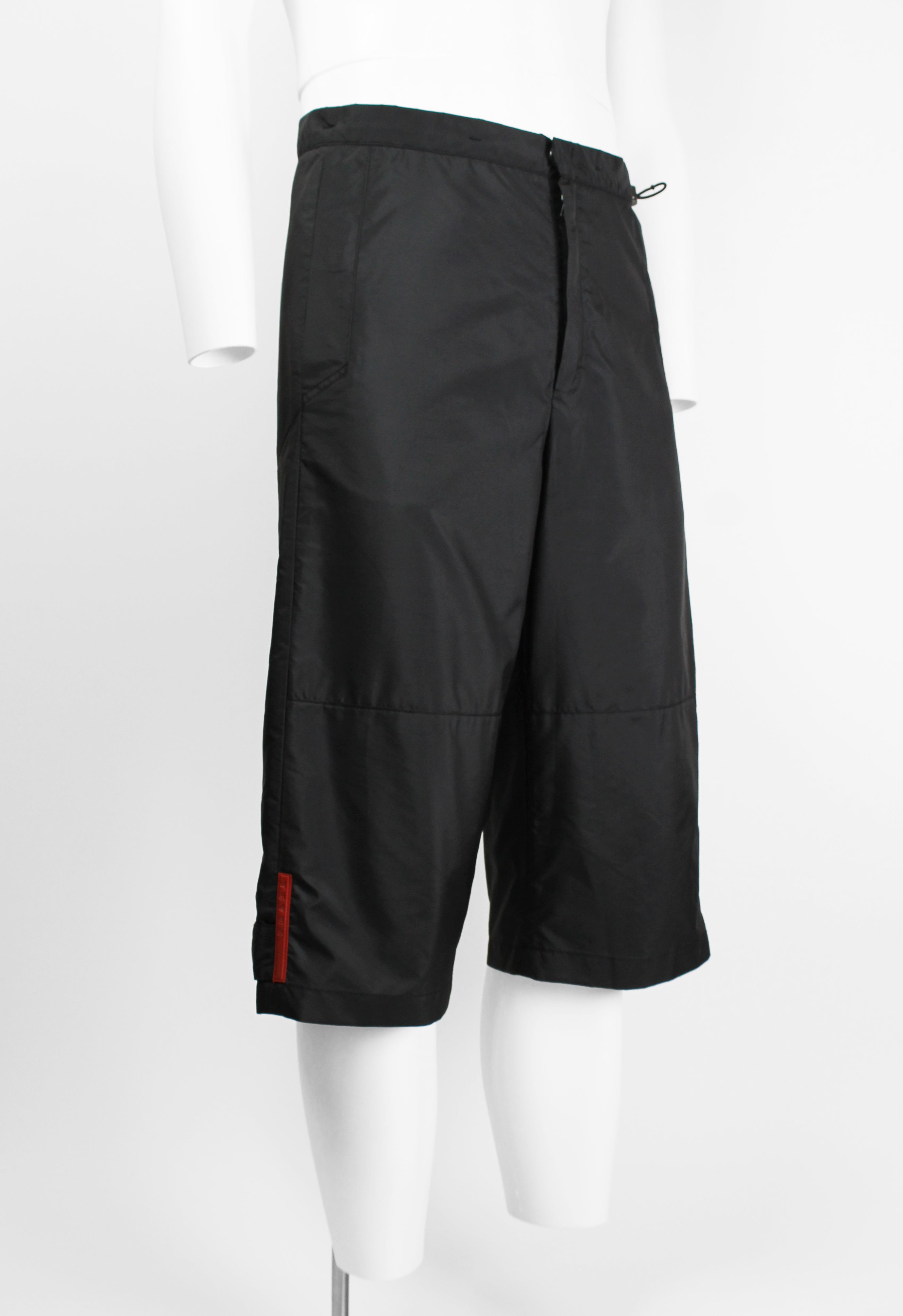 PRADA FW 1999 NYLON VELCRO SHORTS