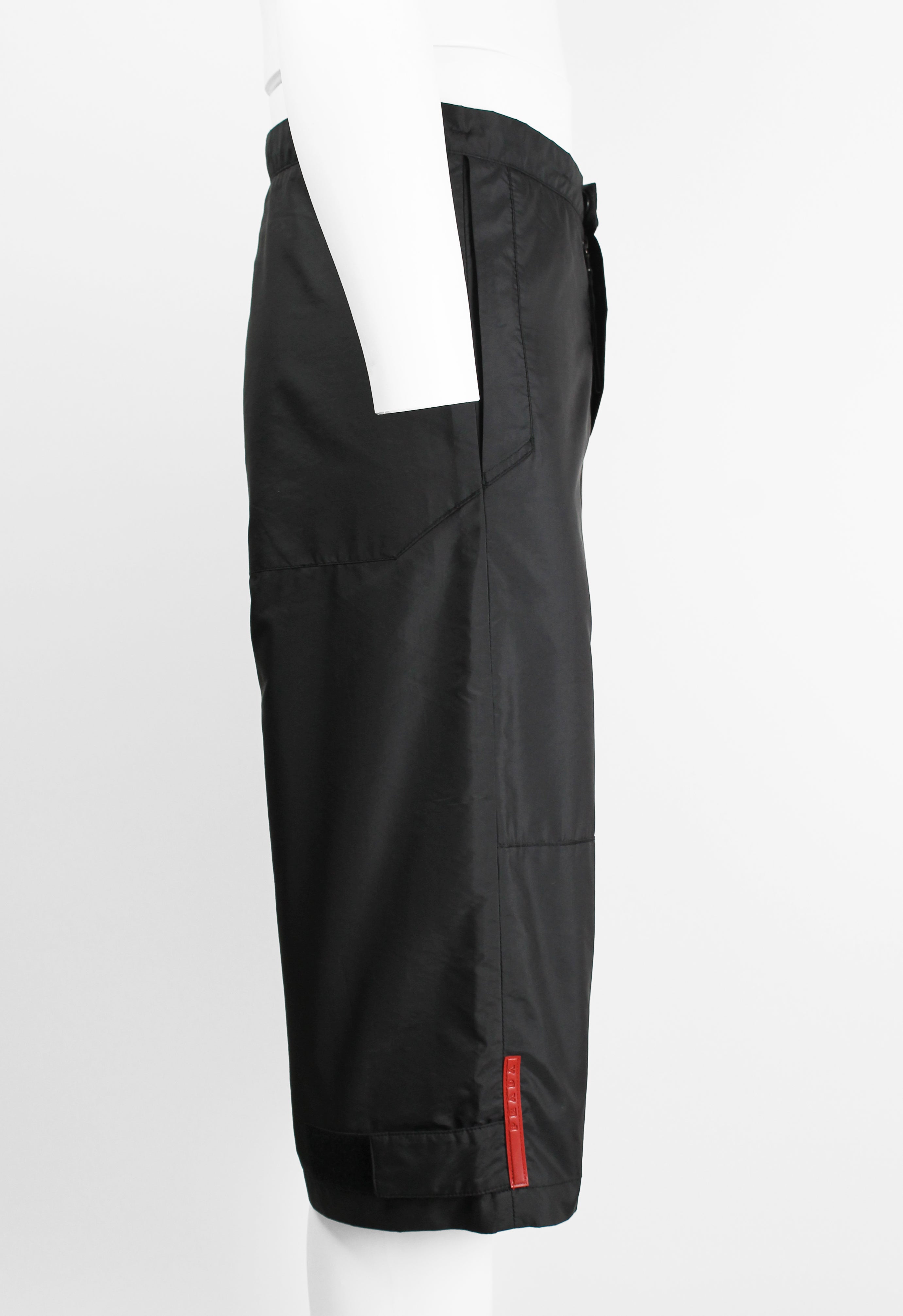 PRADA FW 1999 NYLON VELCRO SHORTS