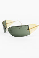 PRADA FW 2001 FUTURISTIC SHIELD SUNGLASSES