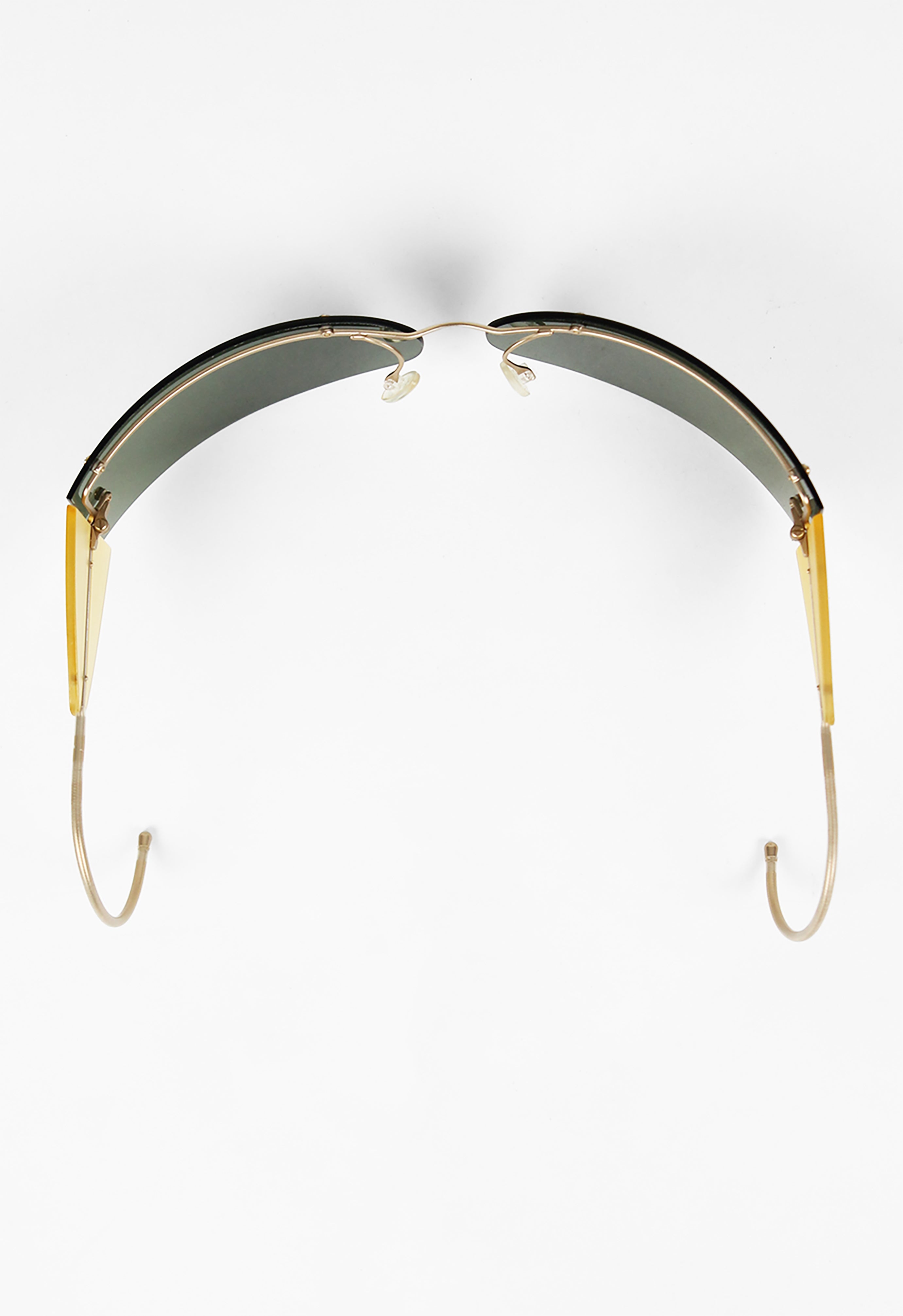 PRADA FW 2001 FUTURISTIC SHIELD SUNGLASSES – THE 543