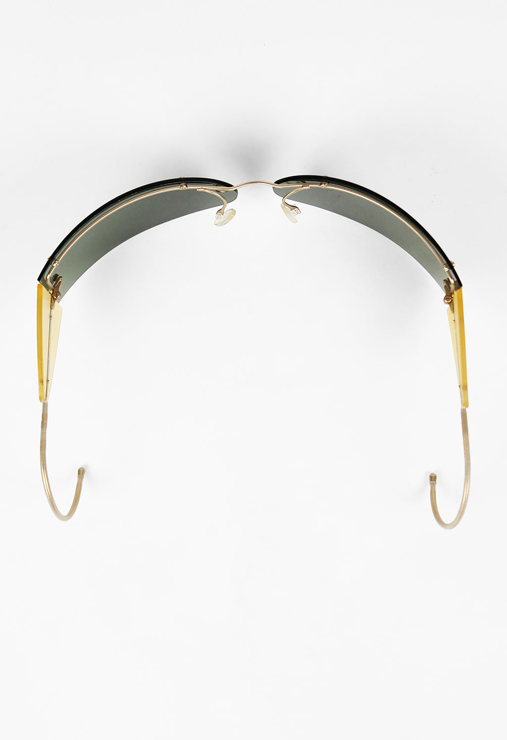 PRADA FW 2001 FUTURISTIC SHIELD SUNGLASSES