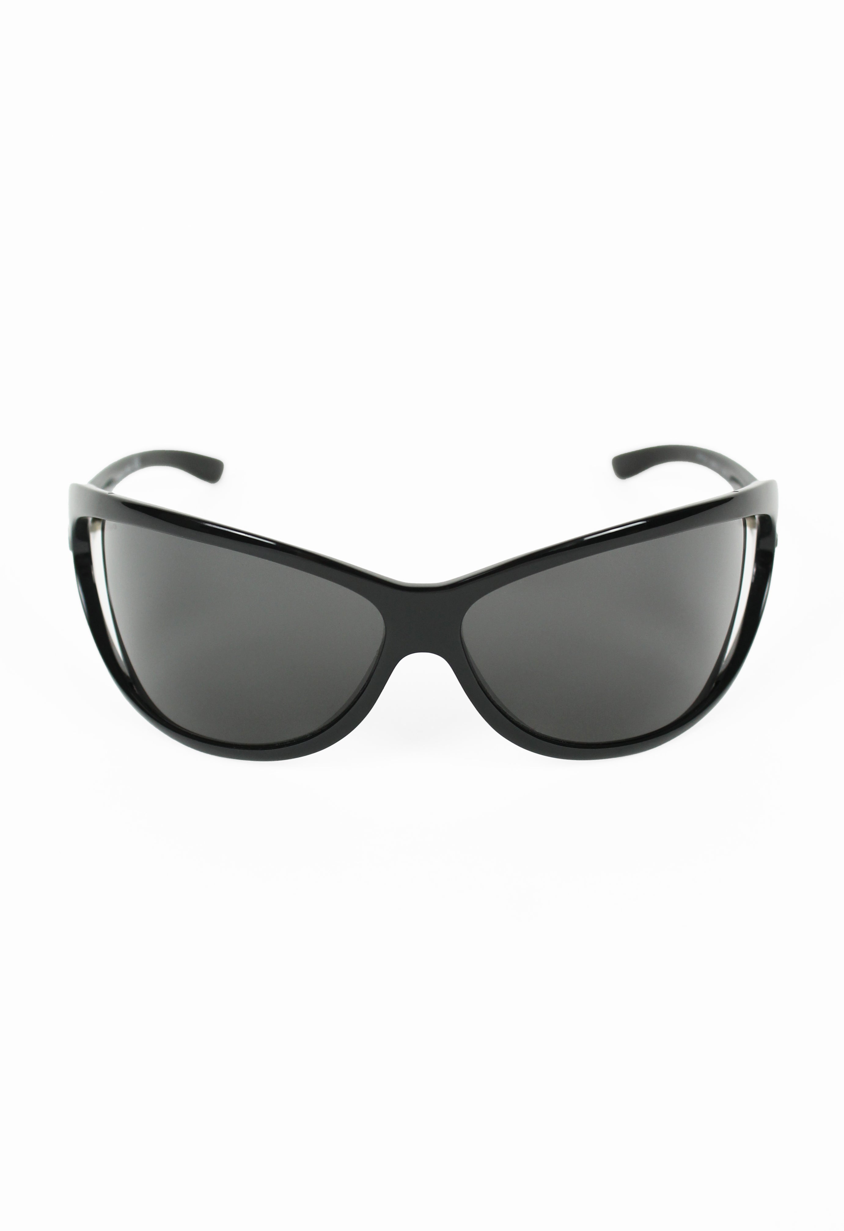 PRADA FW 2004 BLACK OVERSIZED EXTREME WRAPAROUND SUNGLASSES