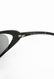 PRADA FW 2004 BLACK OVERSIZED EXTREME WRAPAROUND SUNGLASSES