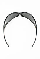 PRADA FW 2004 BLACK OVERSIZED EXTREME WRAPAROUND SUNGLASSES