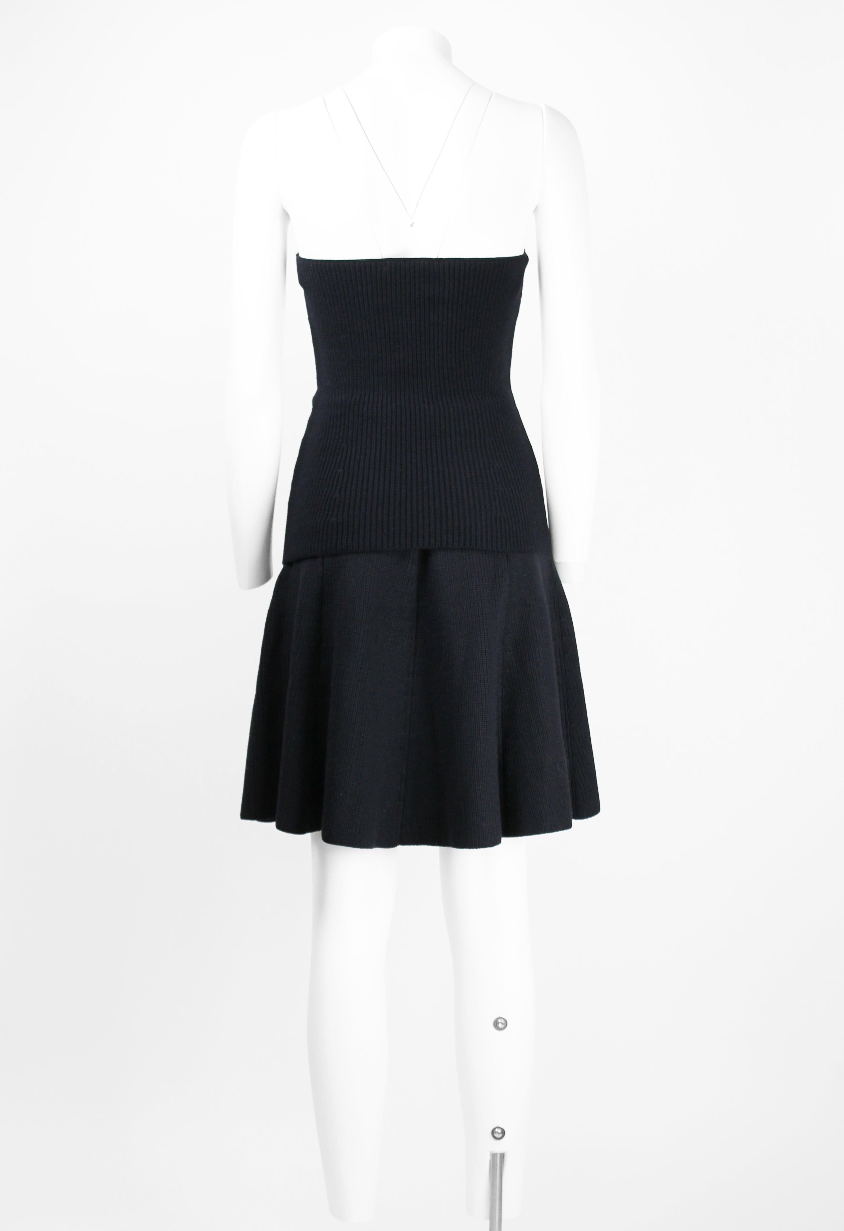 PRADA FW 2006 KNITTED BODICE AND SKIRT SET