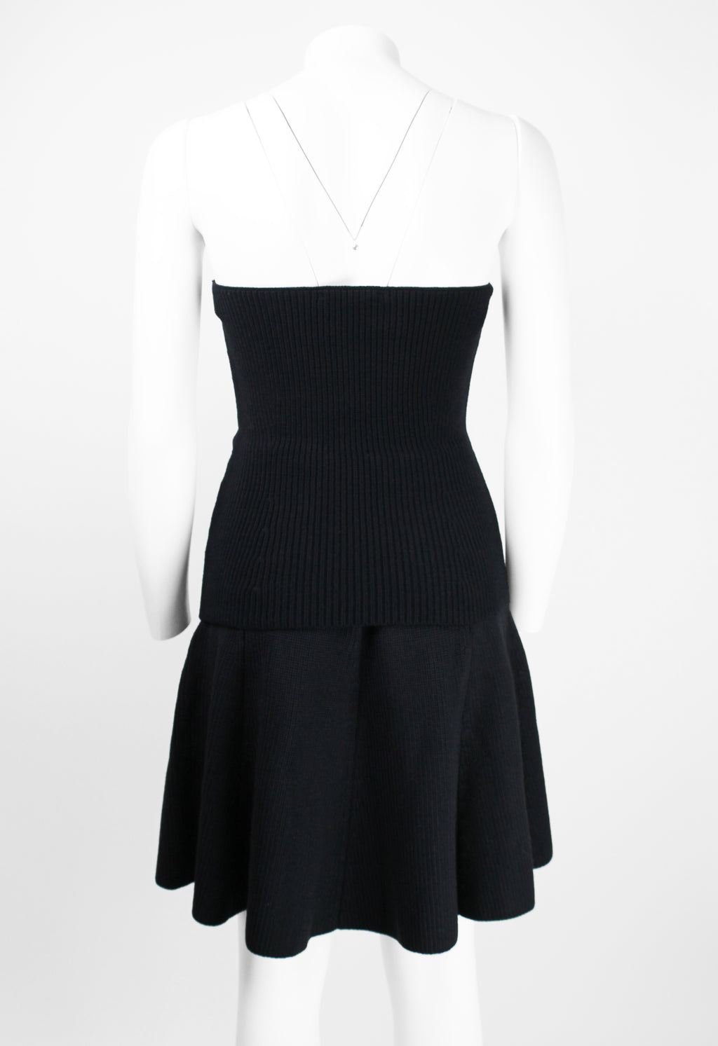 PRADA FW 2006 KNITTED BODICE AND SKIRT SET