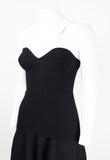 PRADA FW 2006 KNITTED BODICE AND SKIRT SET