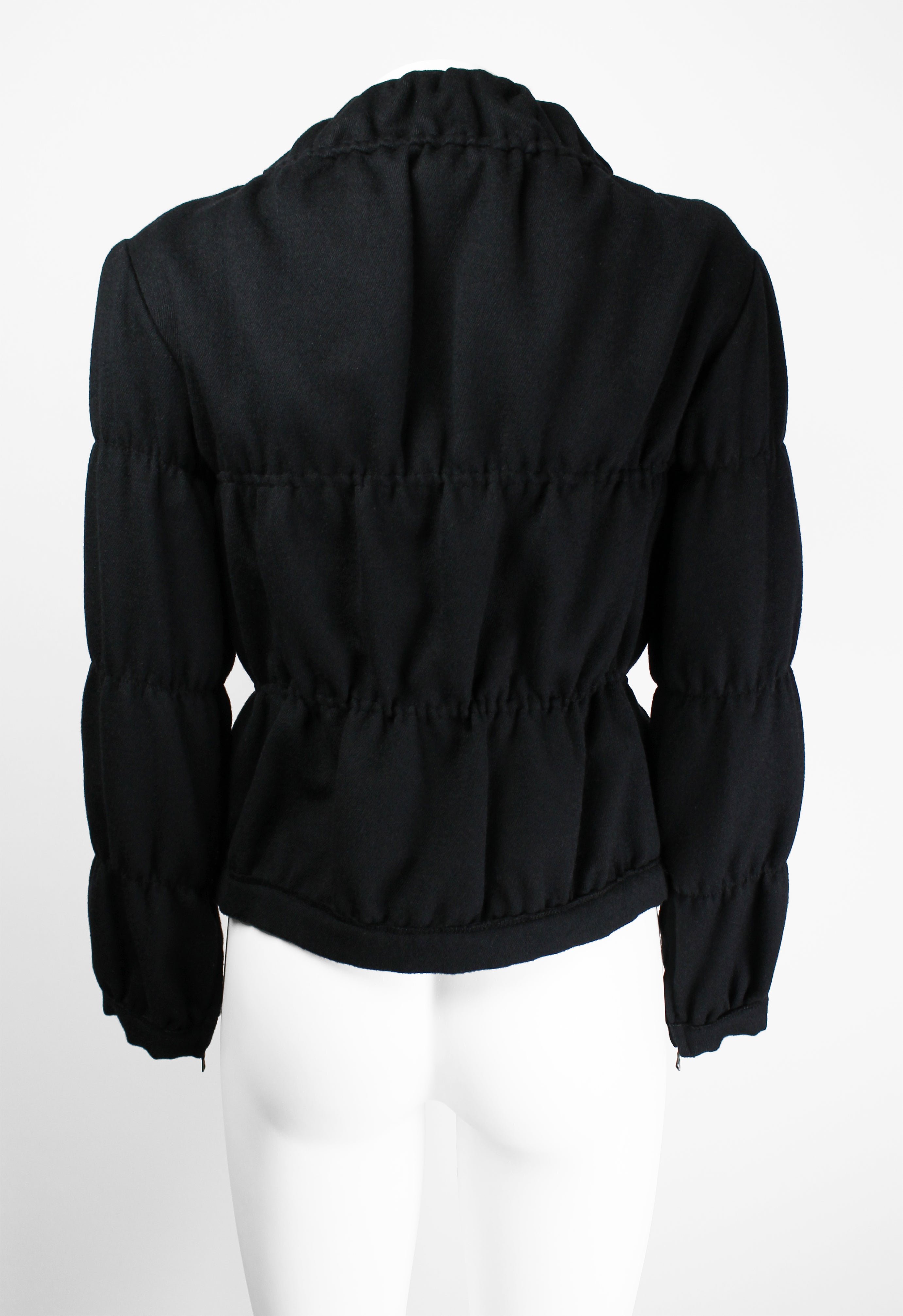 PRADA FW 2006 RUCHED WOOL JACKET