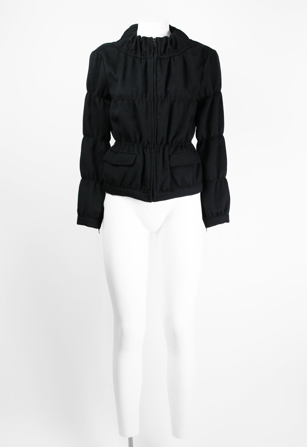 PRADA FW 2006 RUCHED WOOL JACKET