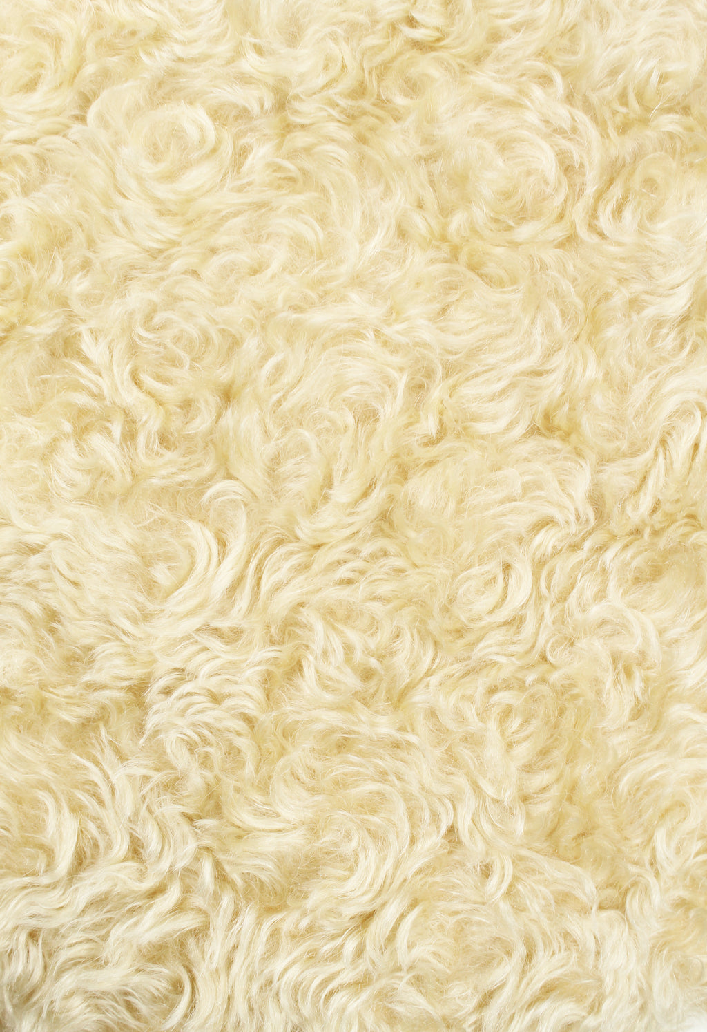 PRADA FW 2007 YELLOW FAUX FUR MOHAIR JUMPER
