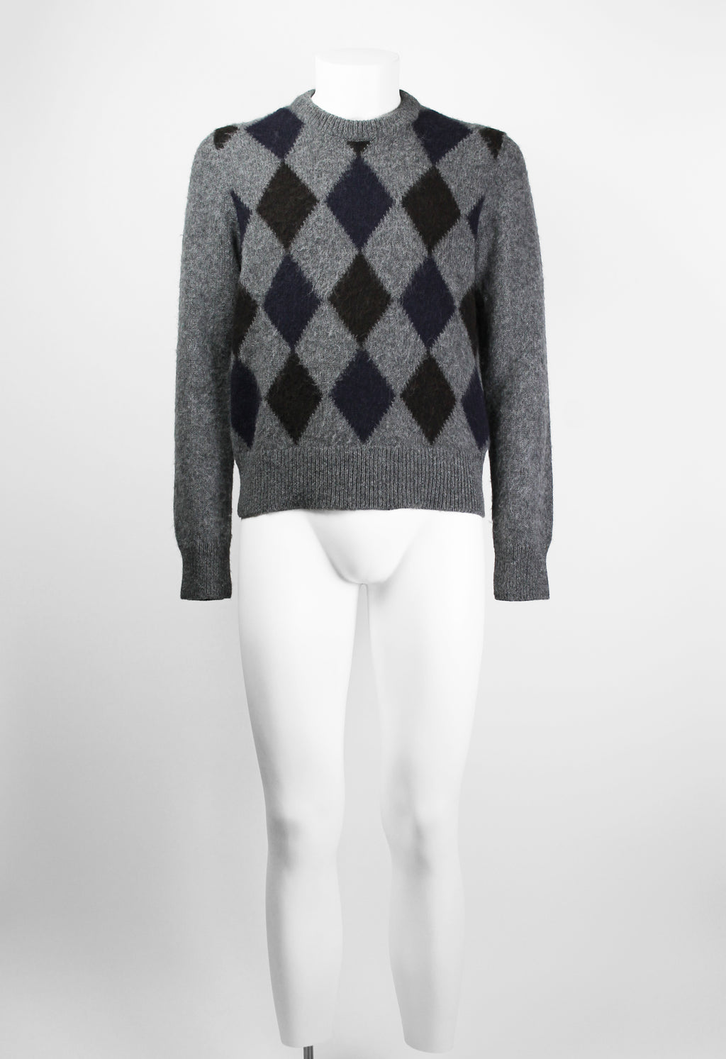 PRADA FW 2013 ARGYLE ALPACA KNIT