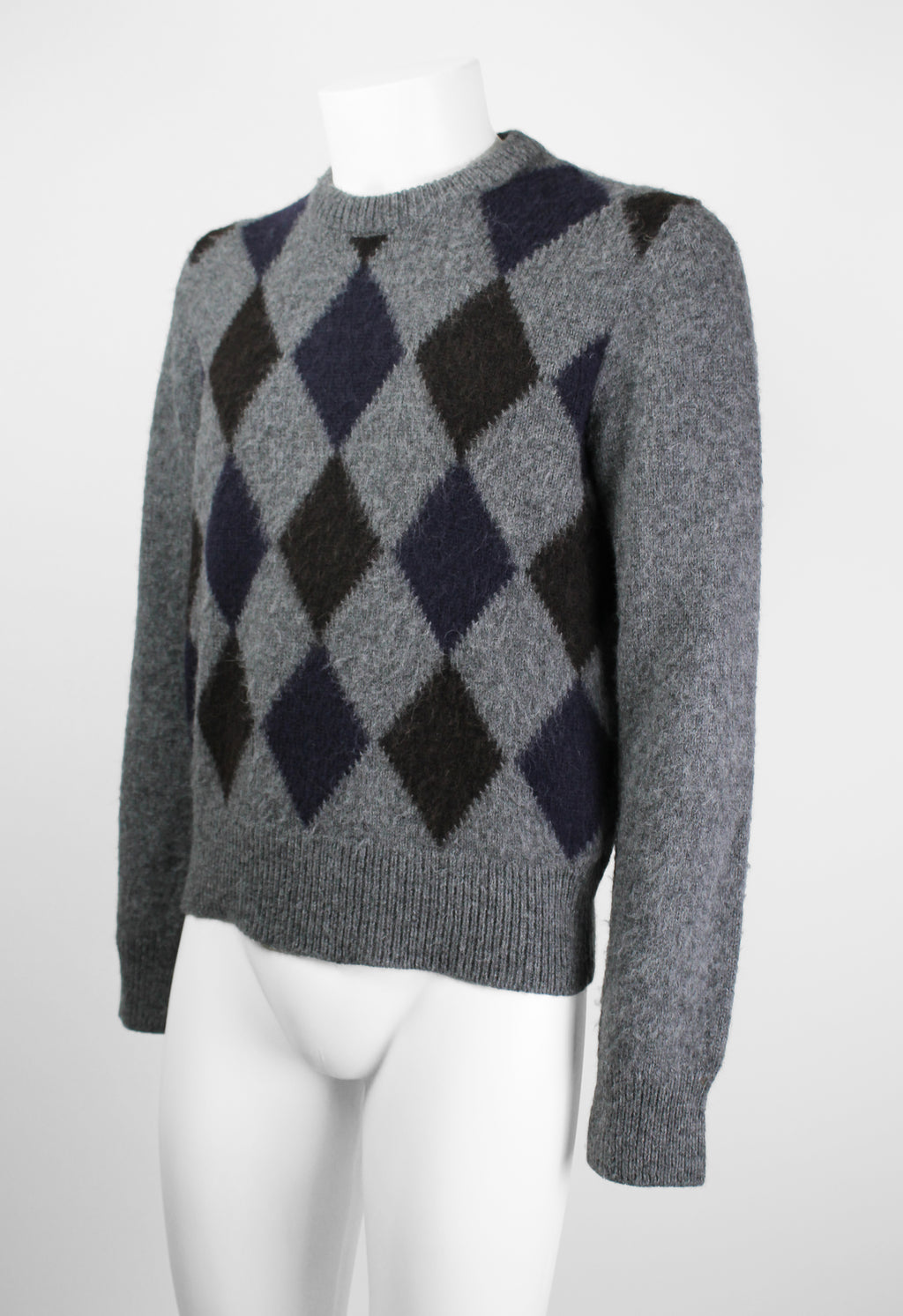 PRADA FW 2013 ARGYLE ALPACA KNIT