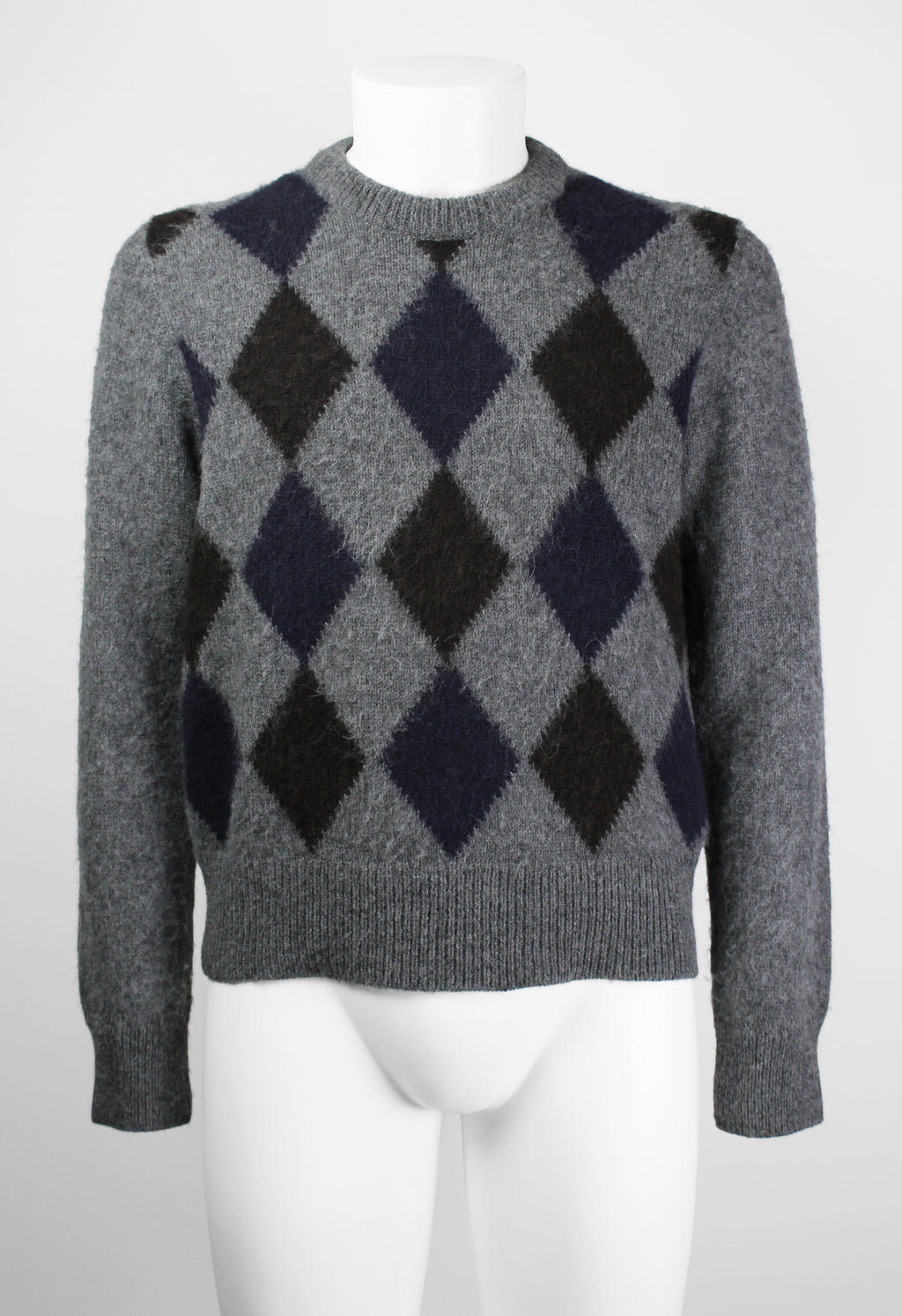 PRADA FW 2013 ARGYLE ALPACA KNIT
