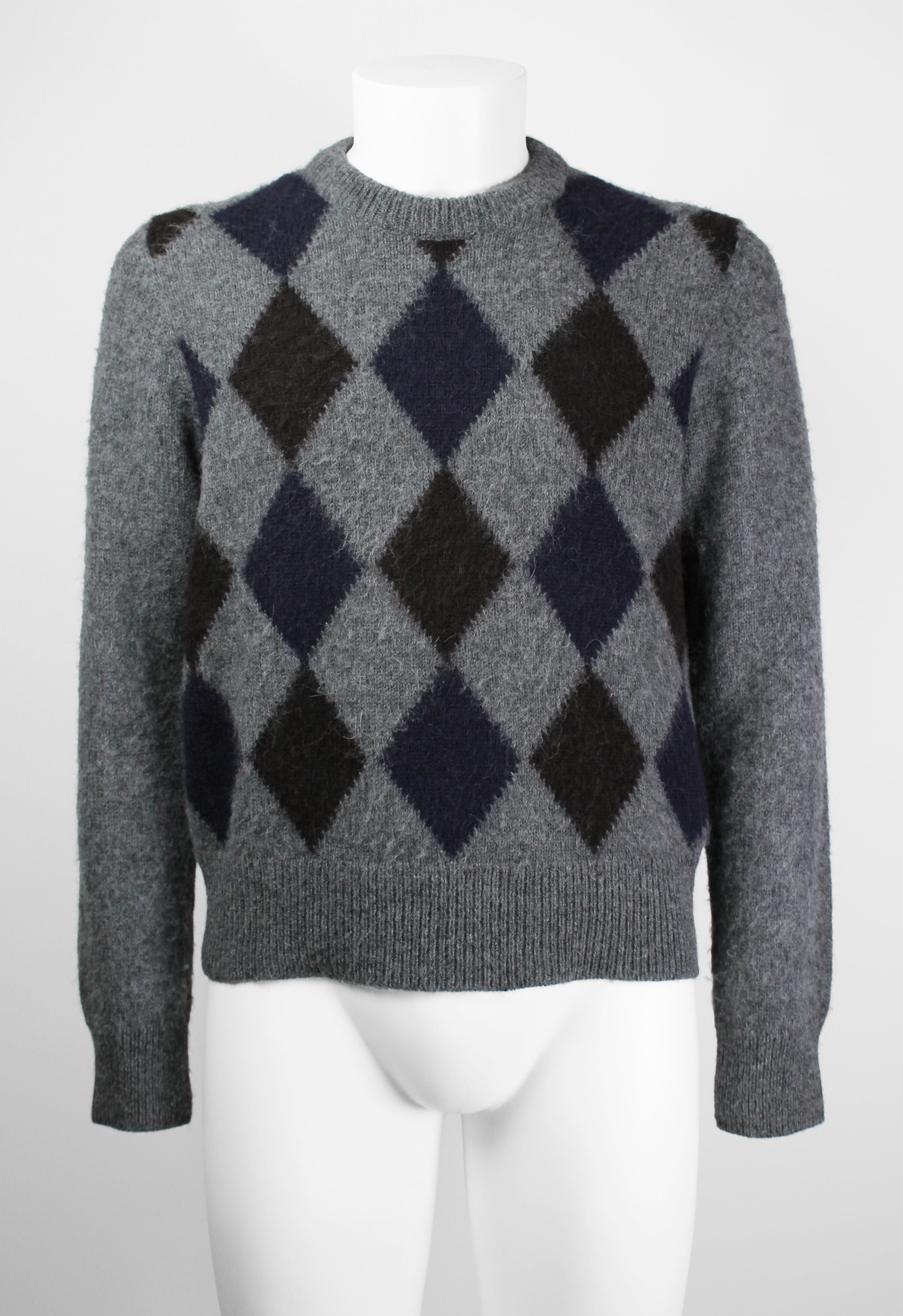 PRADA FW 2013 ARGYLE ALPACA KNIT