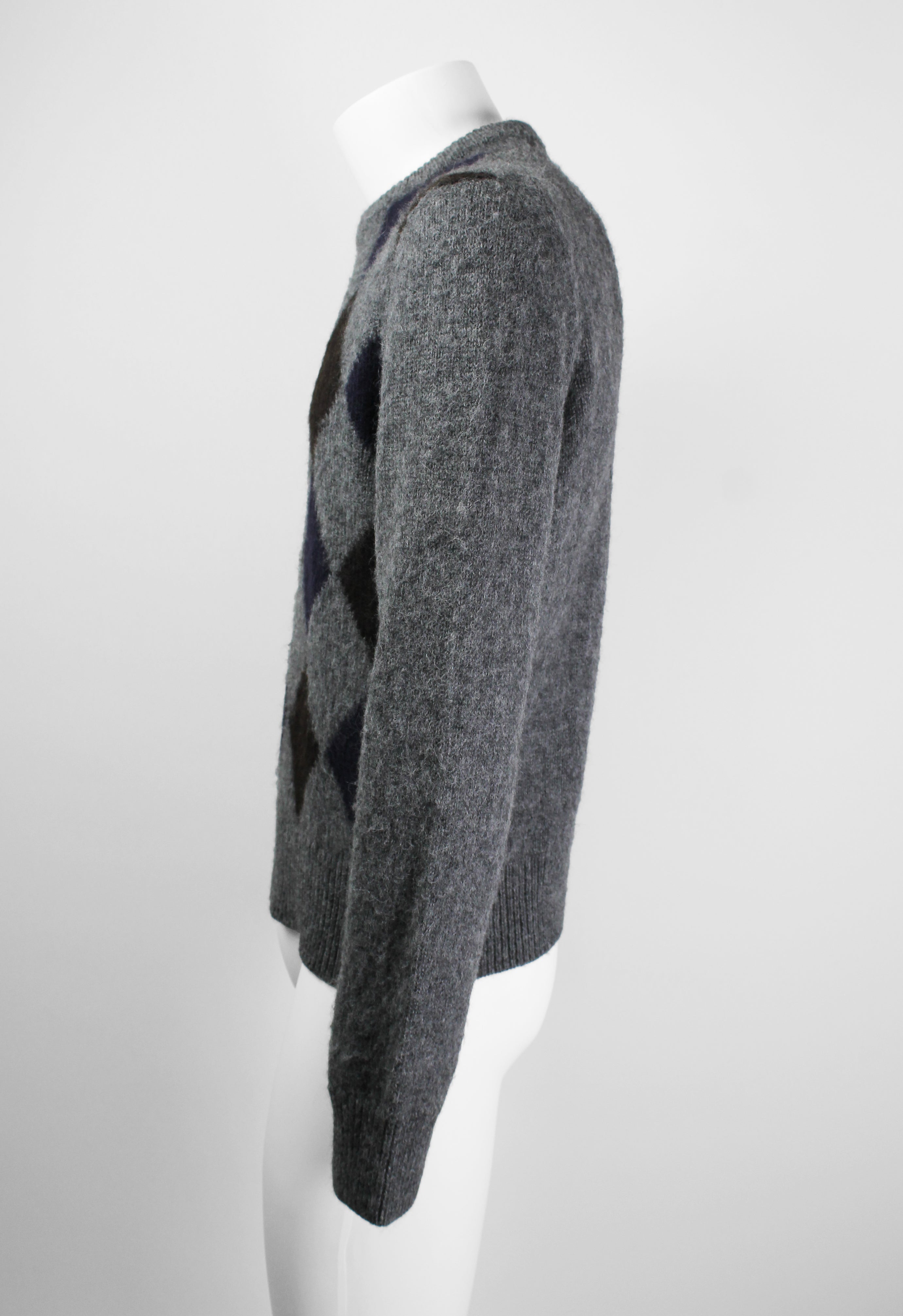 PRADA FW 2013 ARGYLE ALPACA KNIT