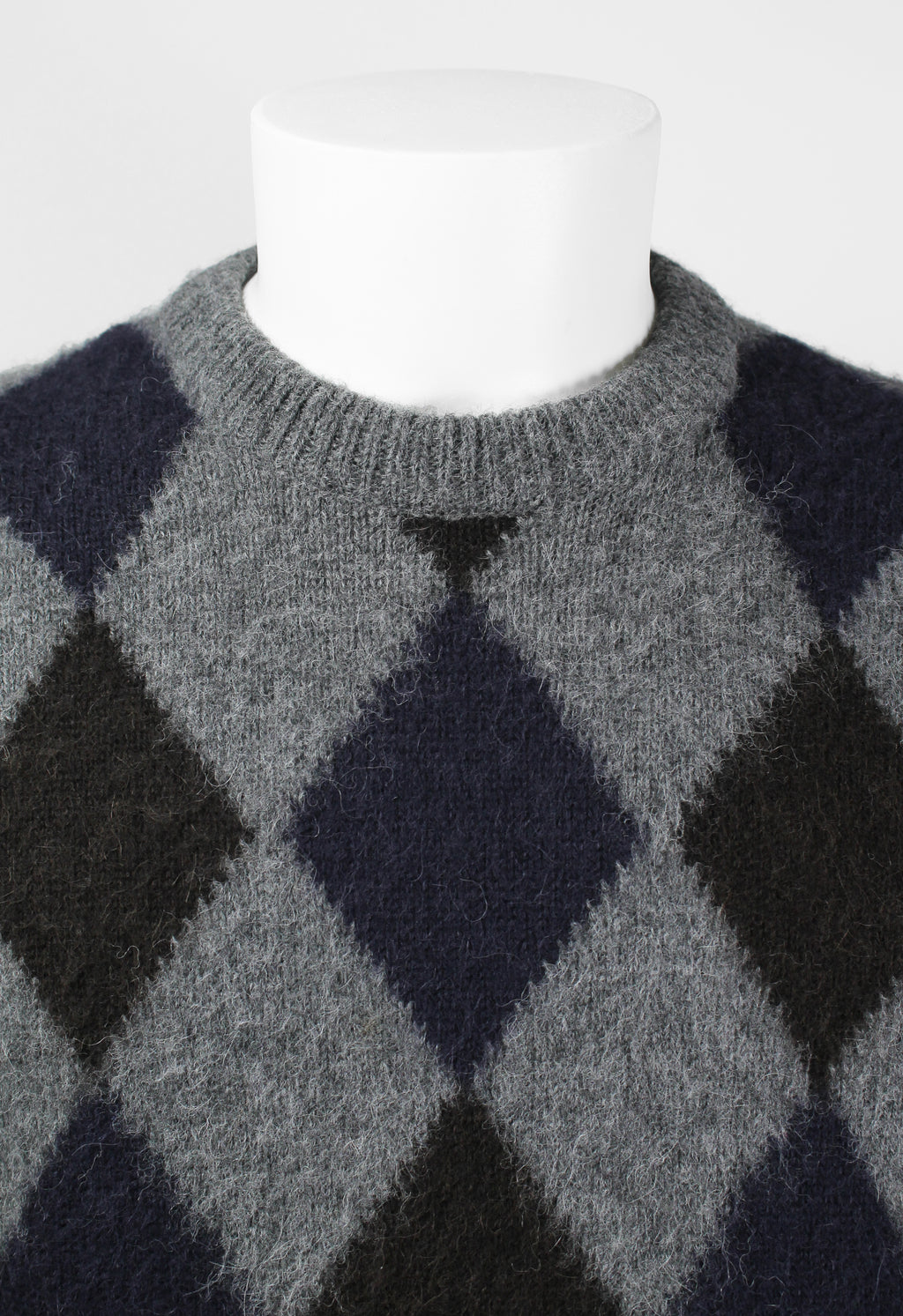 PRADA FW 2013 ARGYLE ALPACA KNIT