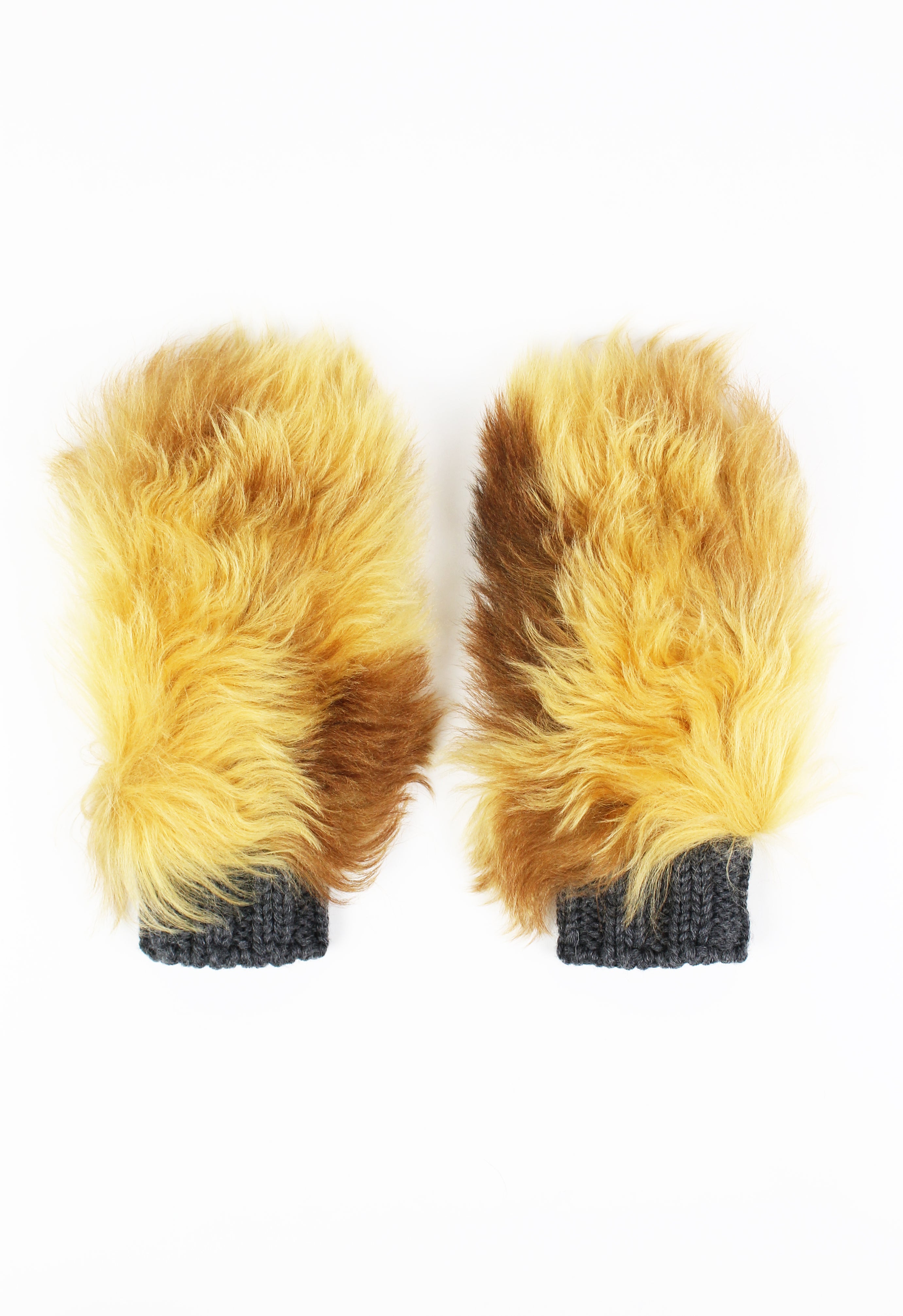 PRADA FW 2017 FUR MITTENS