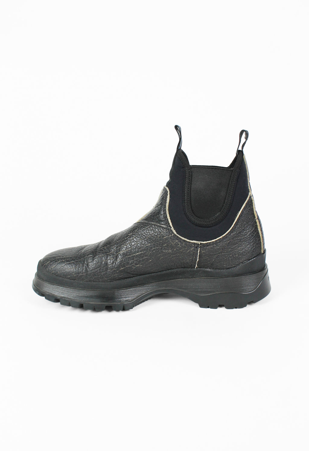 PRADA FW 2018 BRIXXEN CRACKED LEATHER BOOTS
