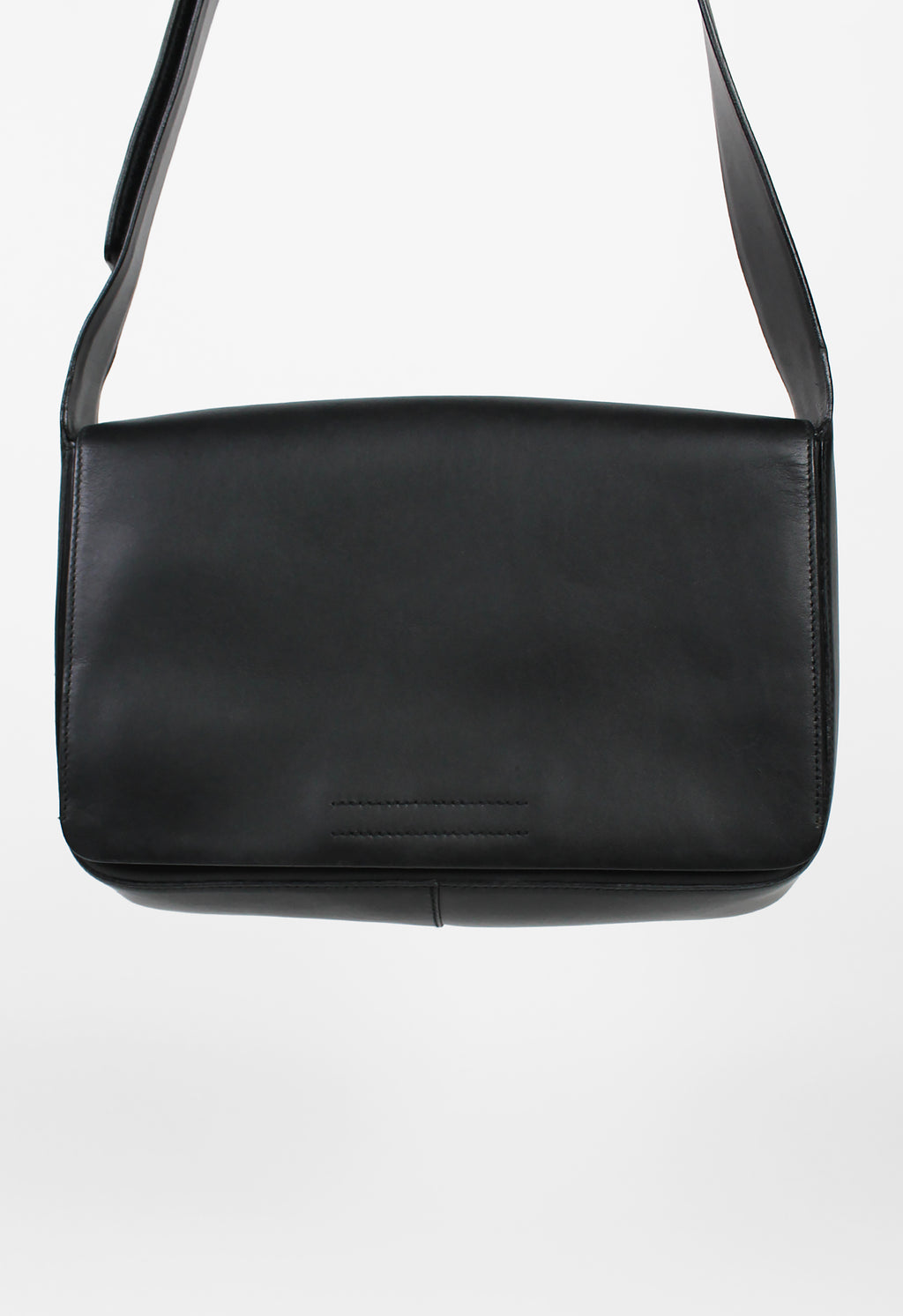PRADA SS 1999 LEATHER AND VELCRO CROSSBODY BAG