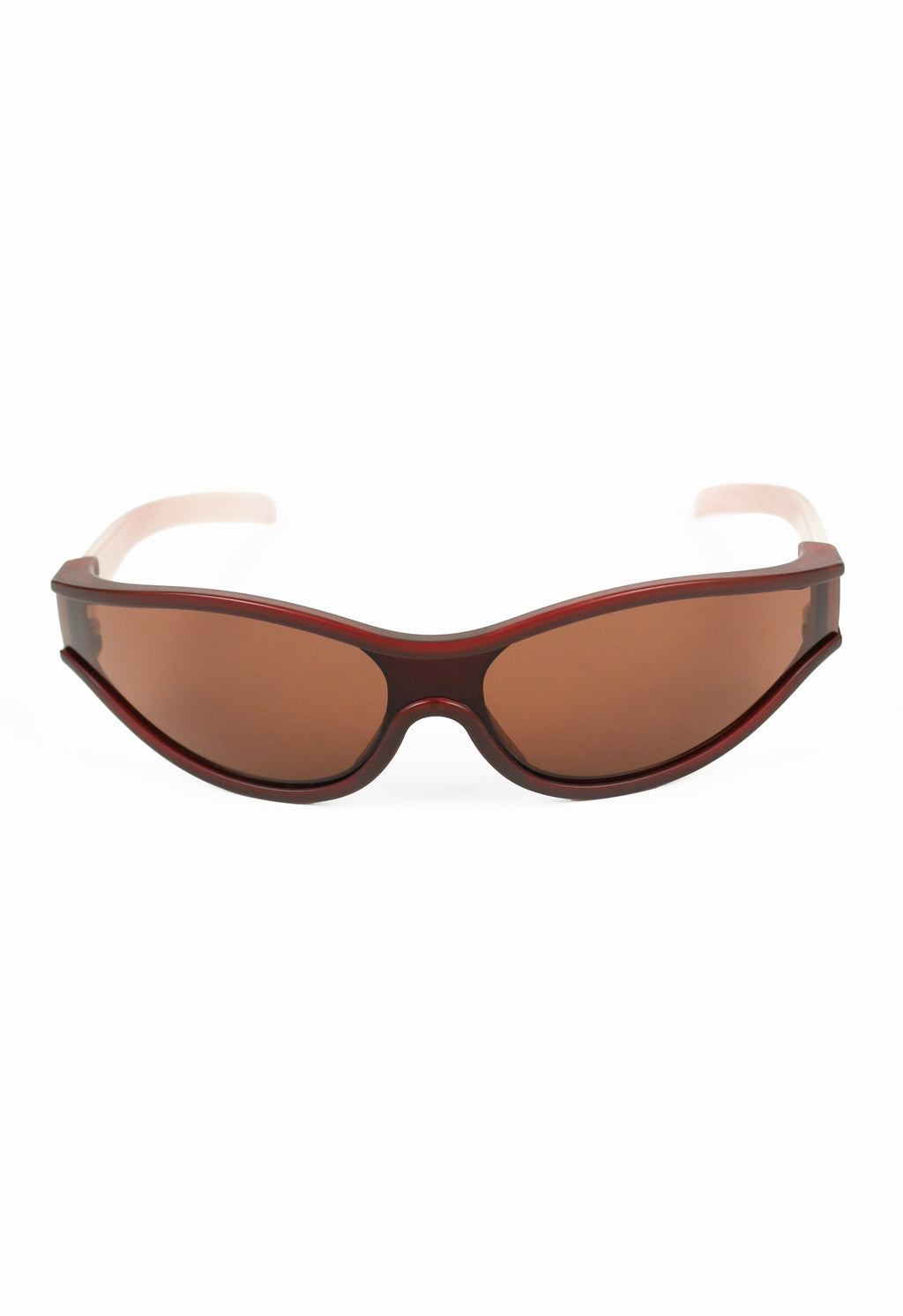 PRADA SS 2000 CURVED BI-COLOUR SUNGLASSES