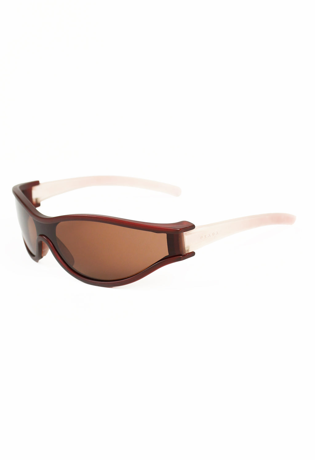 PRADA SS 2000 CURVED BI-COLOUR SUNGLASSES
