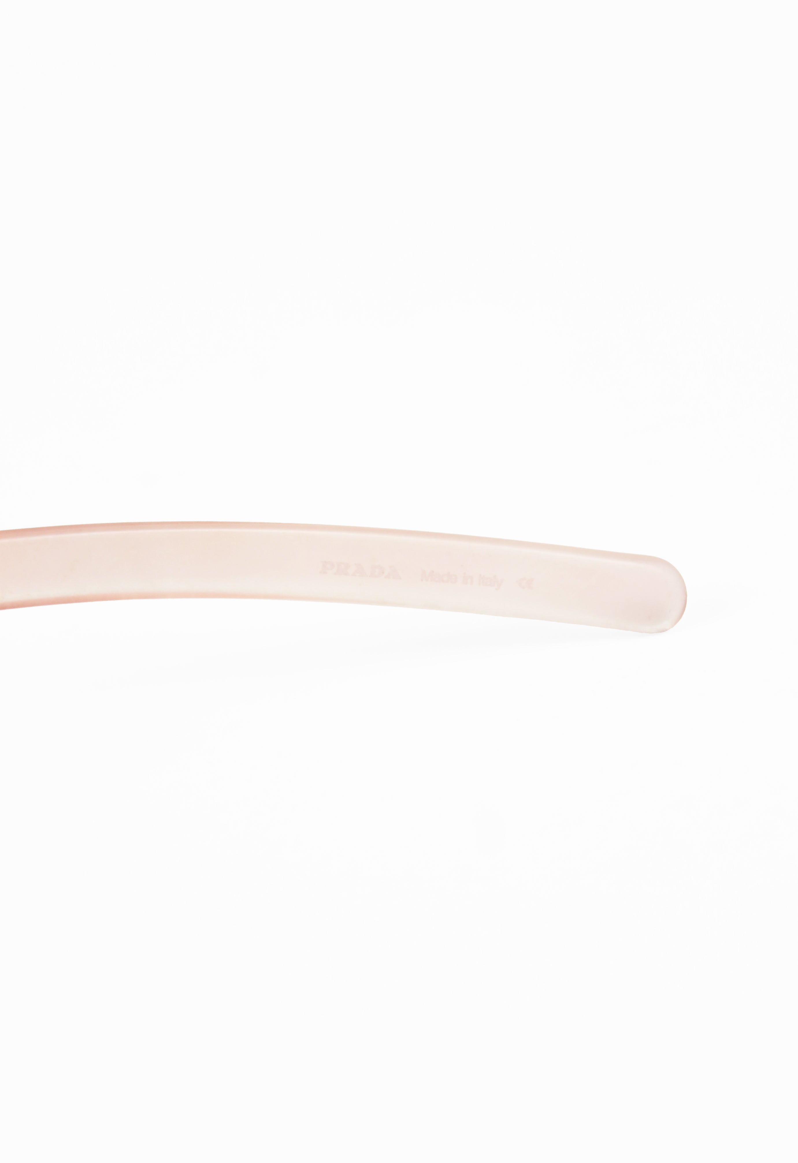 PRADA SS 2000 CURVED BI-COLOUR SUNGLASSES