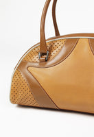 PRADA SS 2000 LEATHER BOWLING BAG