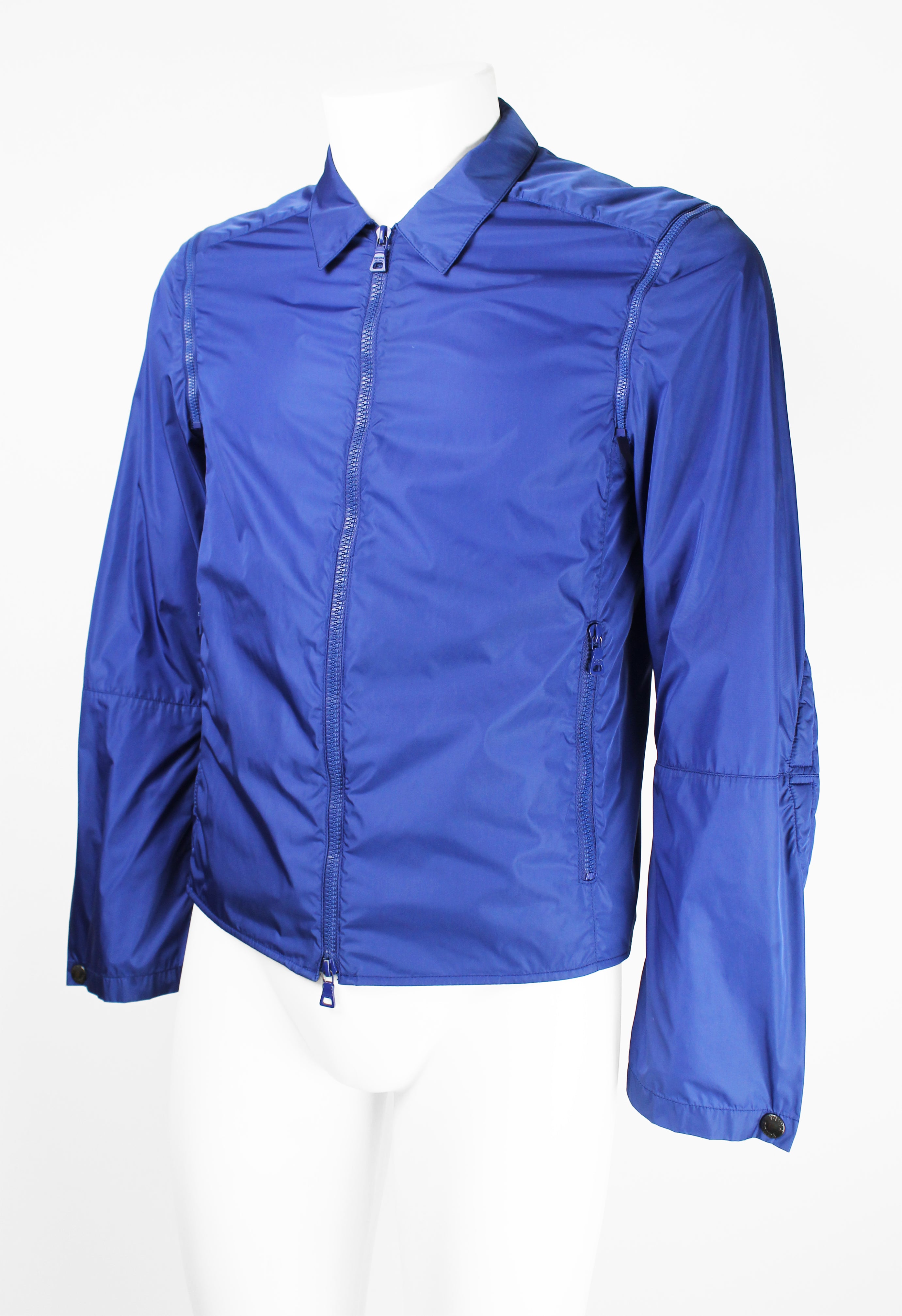 PRADA SS 2000 CONVERTIBLE ZIP JACKET
