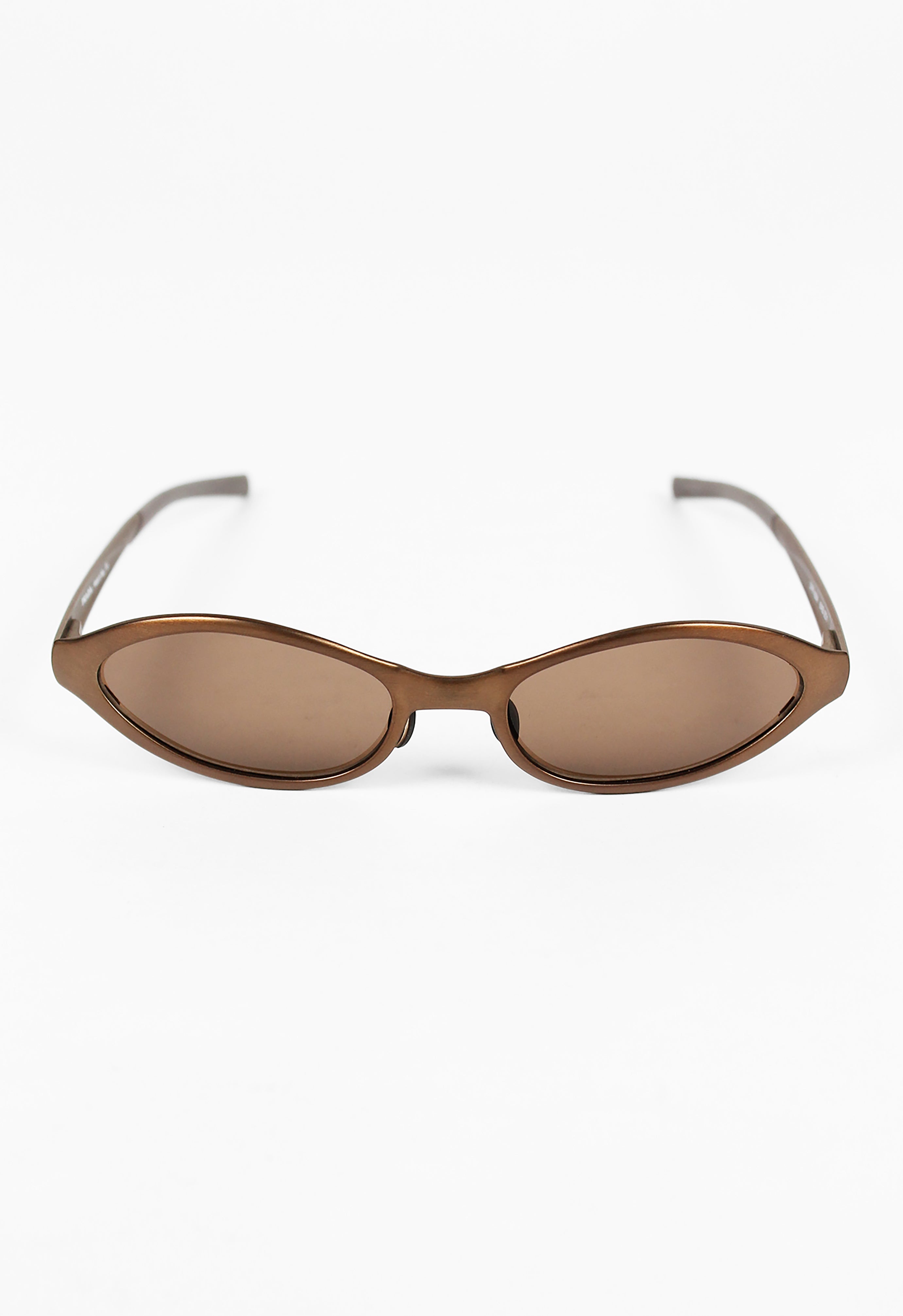 PRADA SS 2000 METALLIC BRONZE SUNGLASSES