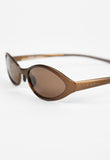 PRADA SS 2000 METALLIC BRONZE SUNGLASSES