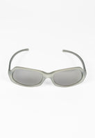 PRADA SS 2000 FROSTED GREY SUNGLASSES