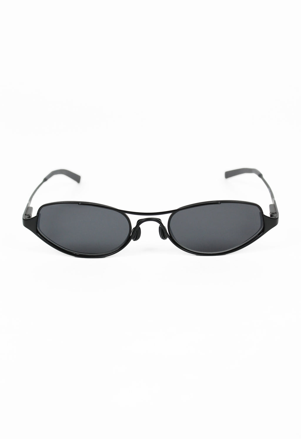 PRADA SS 2000 MATTE BLACK FROSTED SUNGLASSES
