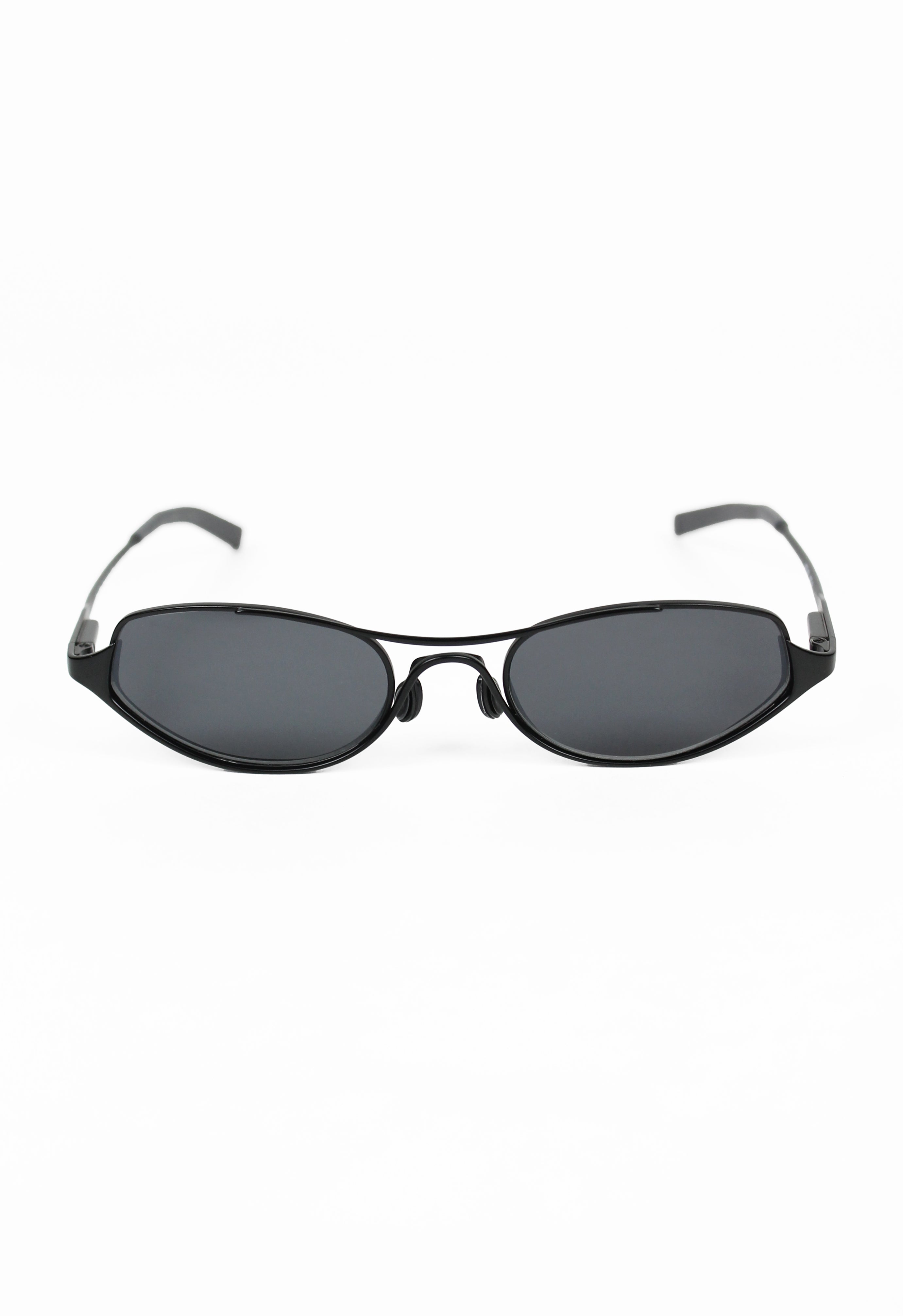 PRADA SS 2000 MATTE BLACK FROSTED SUNGLASSES
