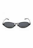 PRADA SS 2000 MATTE BLACK FROSTED SUNGLASSES