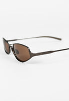 PRADA SS 2000 MATTE BROWN FROSTED SUNGLASSES