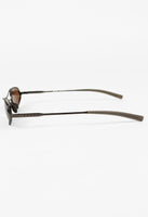 PRADA SS 2000 MATTE BROWN FROSTED SUNGLASSES