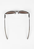 PRADA SS 2000 MATTE BROWN FROSTED SUNGLASSES